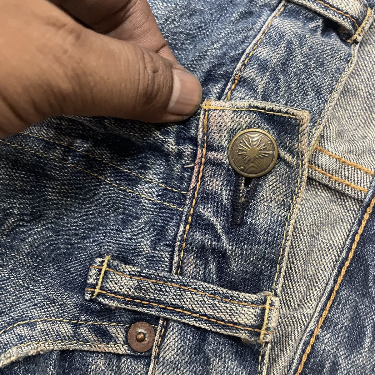 Maison MIHARA YASUHIRO Vintage Miharayasuhiro Distressed Denim Size US 33 - 5 Thumbnail