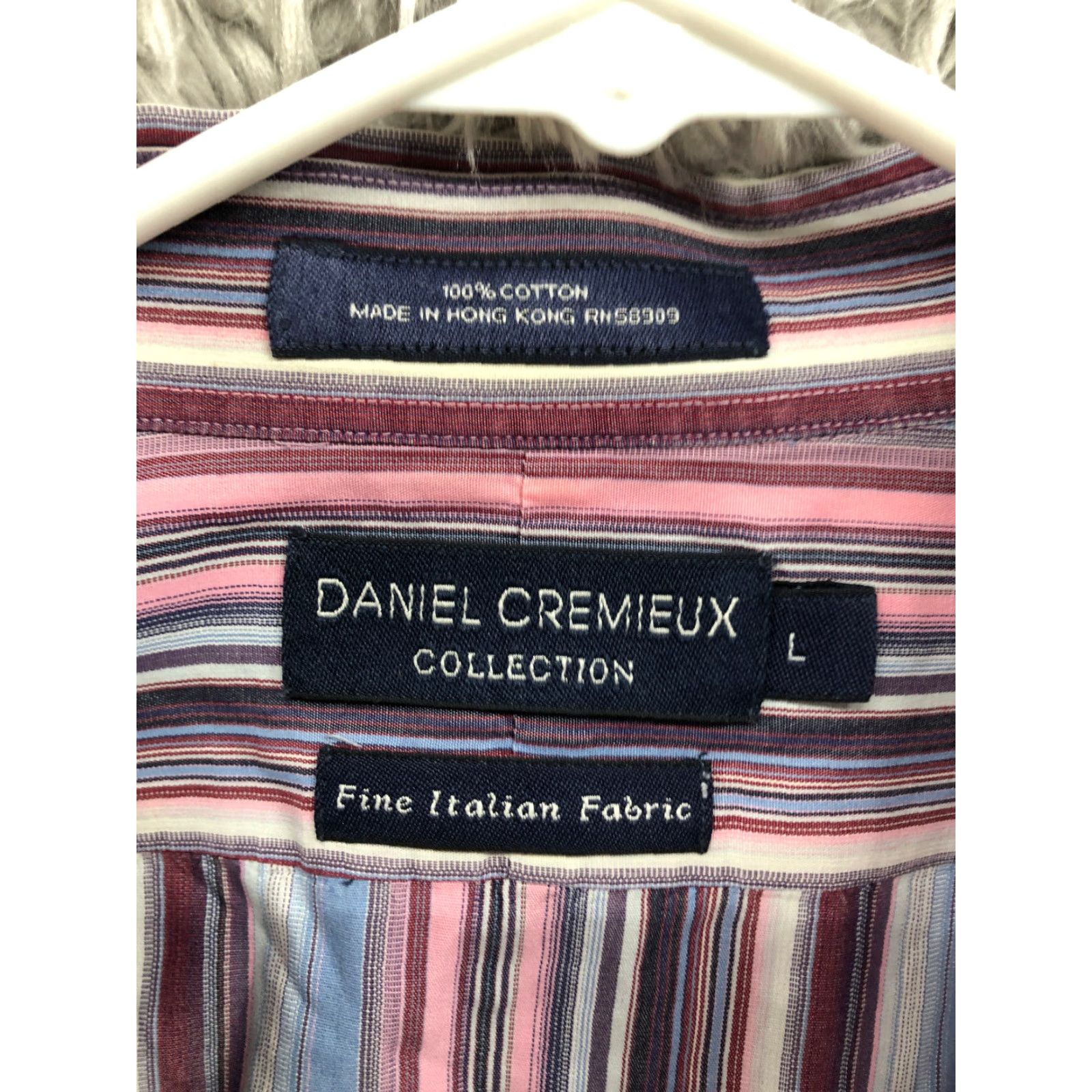 Cremieux Daniel Cremieux Shirt L Mens Multicolor Long Sleeve Button-Down Collar Shirt Size US L / EU 52-54 / 3 - 6 Thumbnail