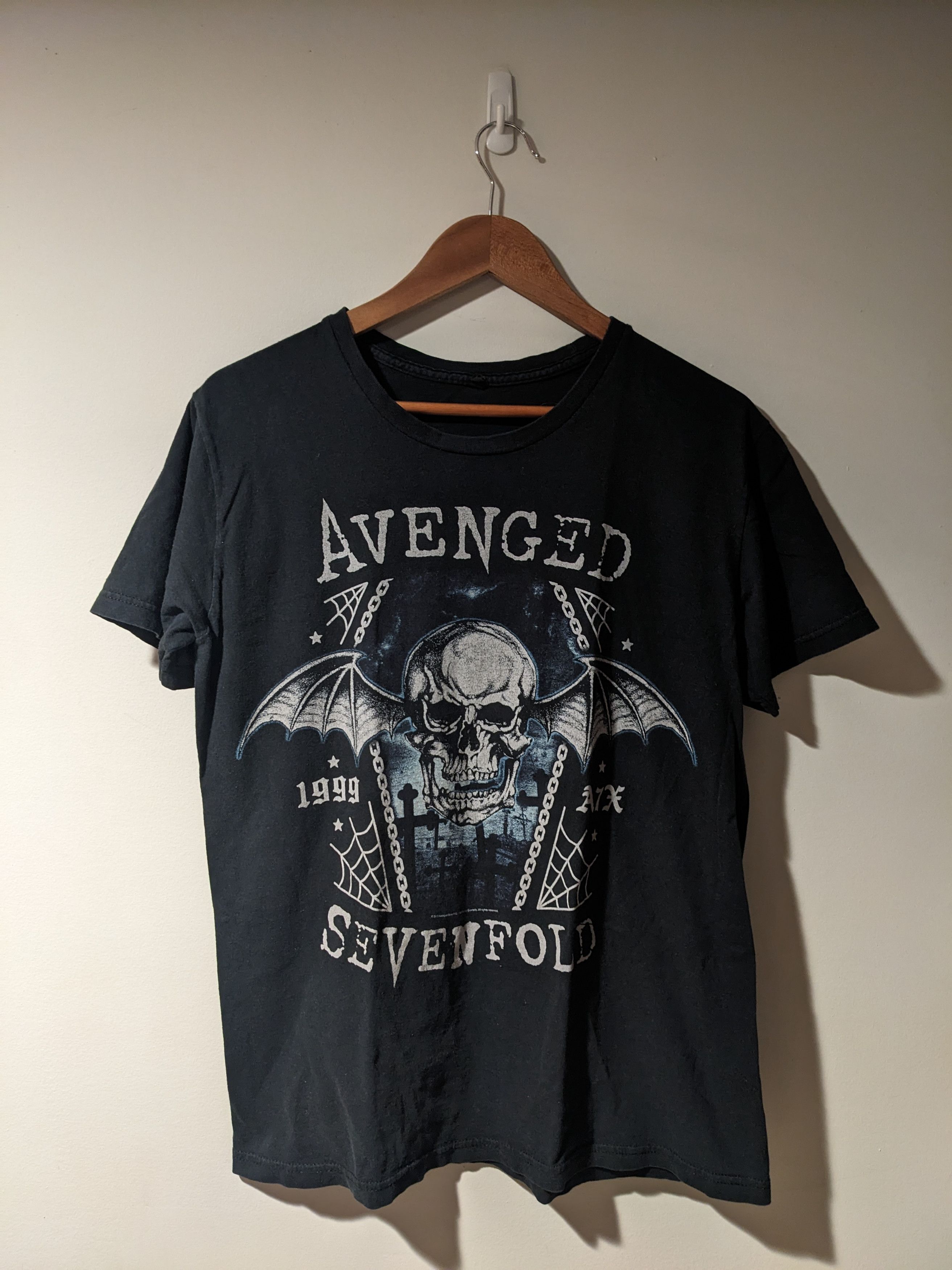 Band Tees Vintage 2015 Avenged Sevenfold Band Tour Music T-Shirt Size US M / EU 48-50 / 2 - 1 Thumbnail