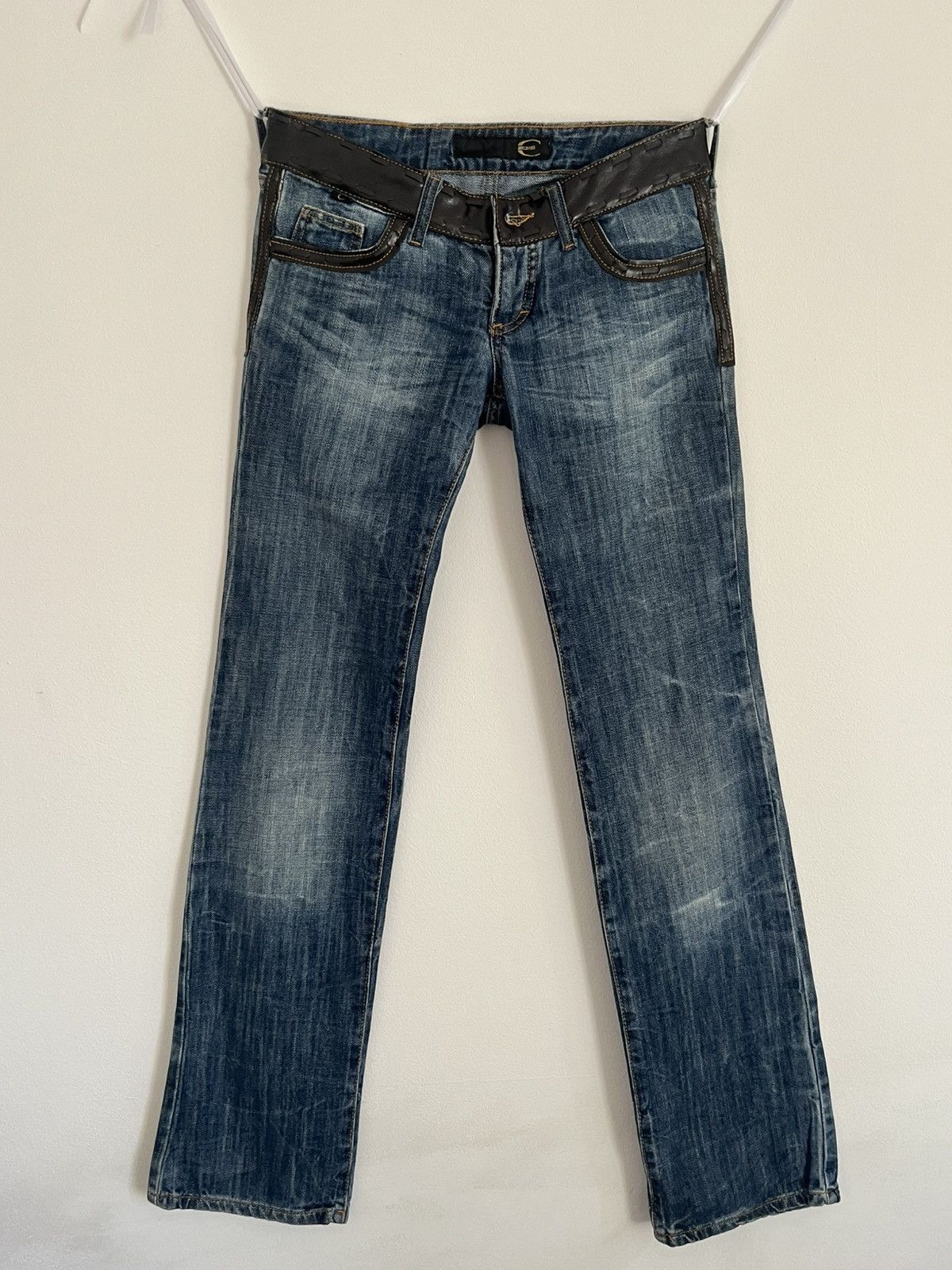 Just Cavalli Vintage Just Cavalli ITTIERRE Low Rise JeansY2K Size 27" / US 4 / IT 40 - 1 Thumbnail