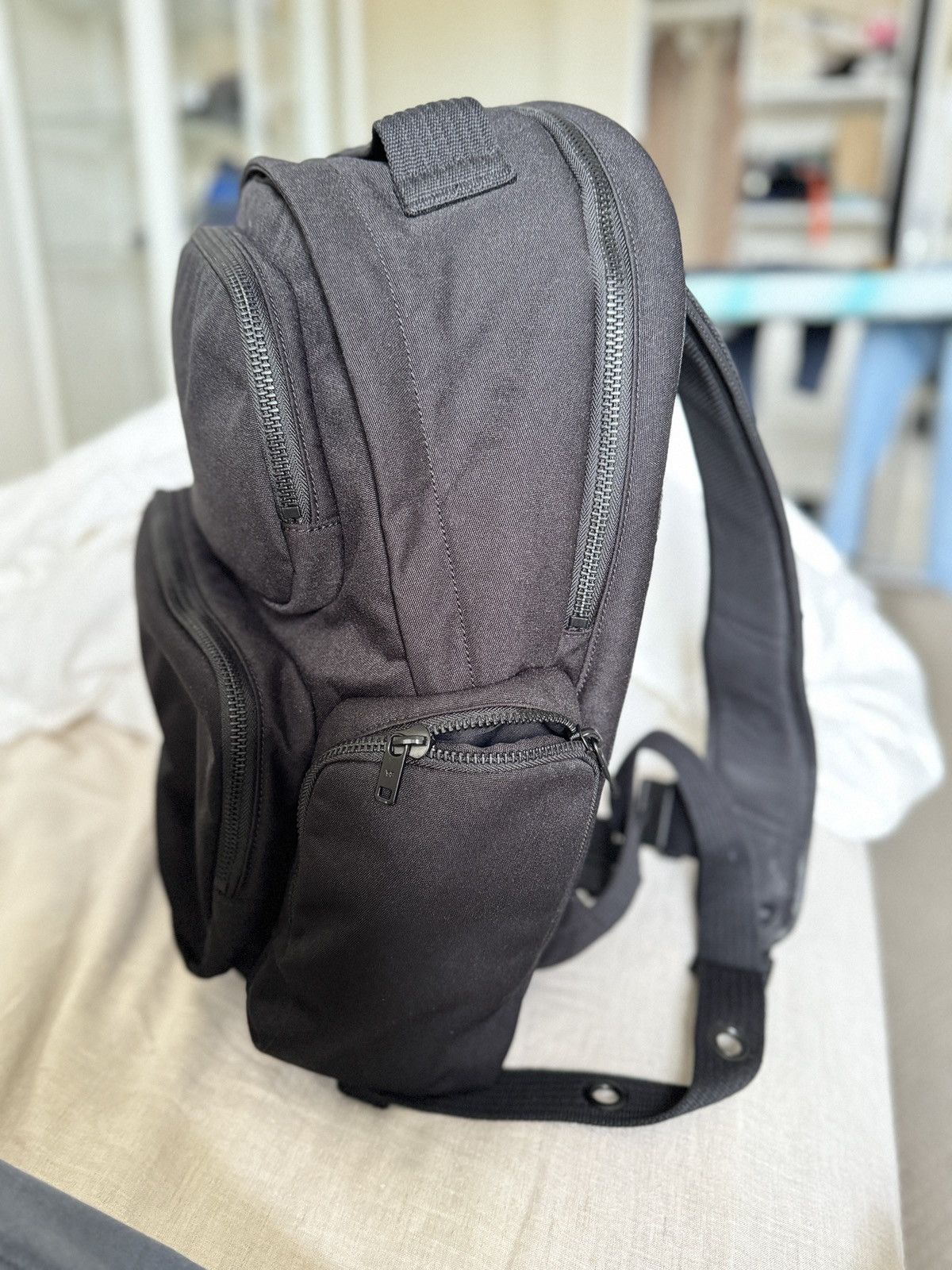 Adidas × Y-3 Adidas Y-3 Utility Heavy Duty Embroidered Backpack Y3 IR5788 Size ONE SIZE - 7 Thumbnail