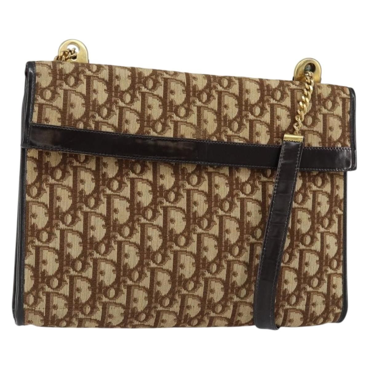 Dior Christian Dior Vintage Trotter Shoulder Bag Canvas Size ONE SIZE - 1 Thumbnail