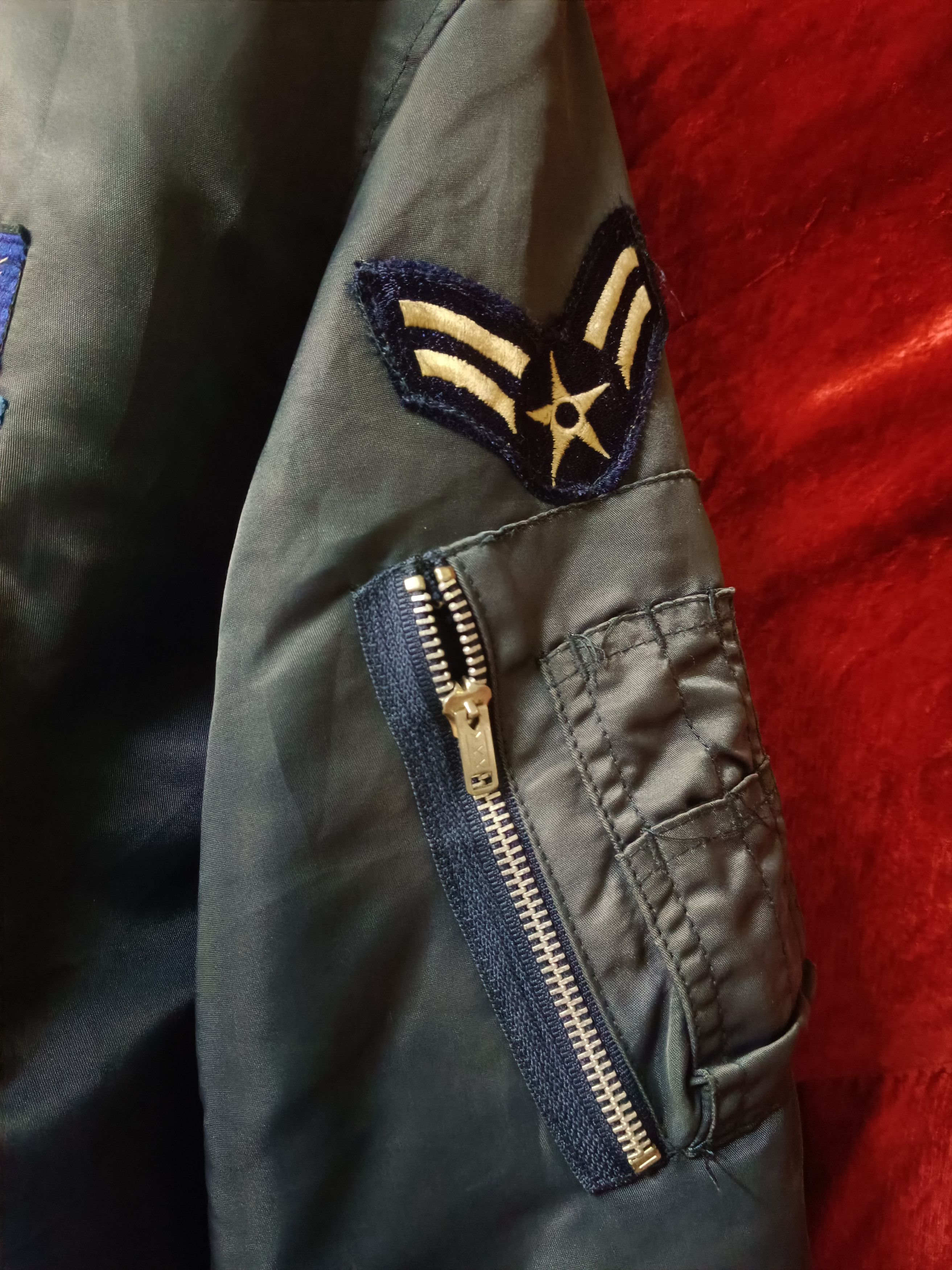 Vintage Distressed Air Force Size US L / EU 52-54 / 3 - 4 Thumbnail