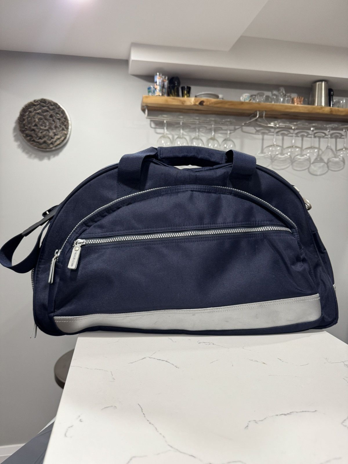 Formula 1 Vintage 90s Mild Seven Racing Promo Navy Duffle Bag F1 Size ONE SIZE - 2 Thumbnail