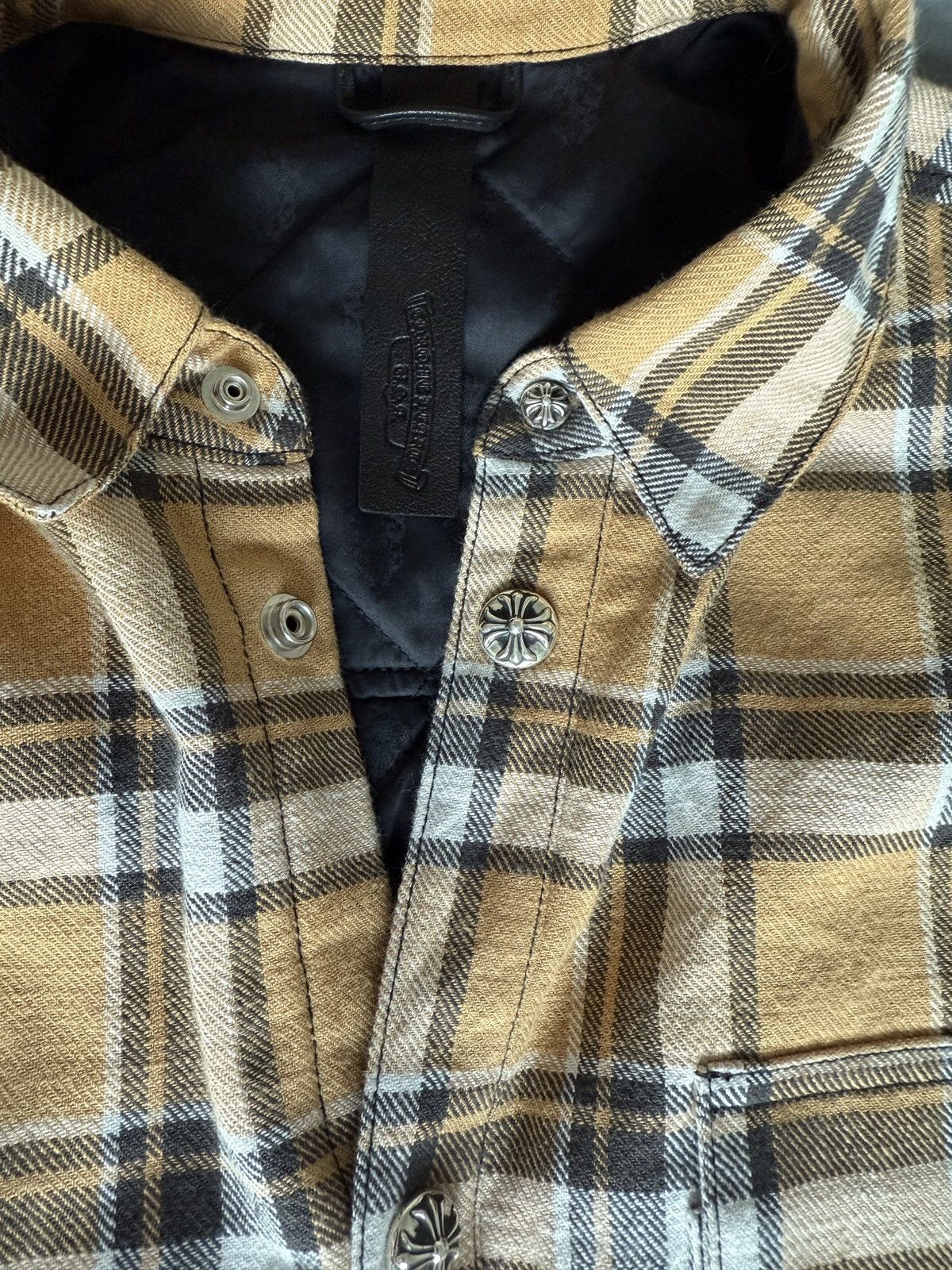Chrome Hearts Chrome Hearts Flannel Work’N shirt Size US L / EU 52-54 / 3 - 13 Thumbnail