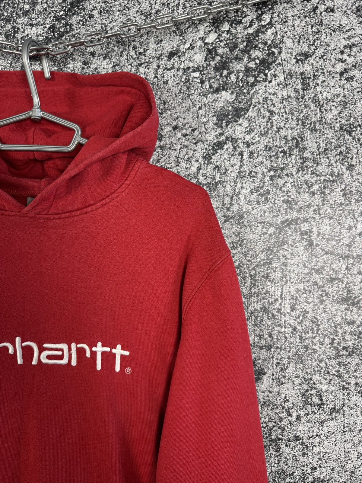 Carhartt Carhartt Hooded Sweat Hoodie Big Logo Vintage Y2K Size L Size US L / EU 52-54 / 3 - 2 Thumbnail