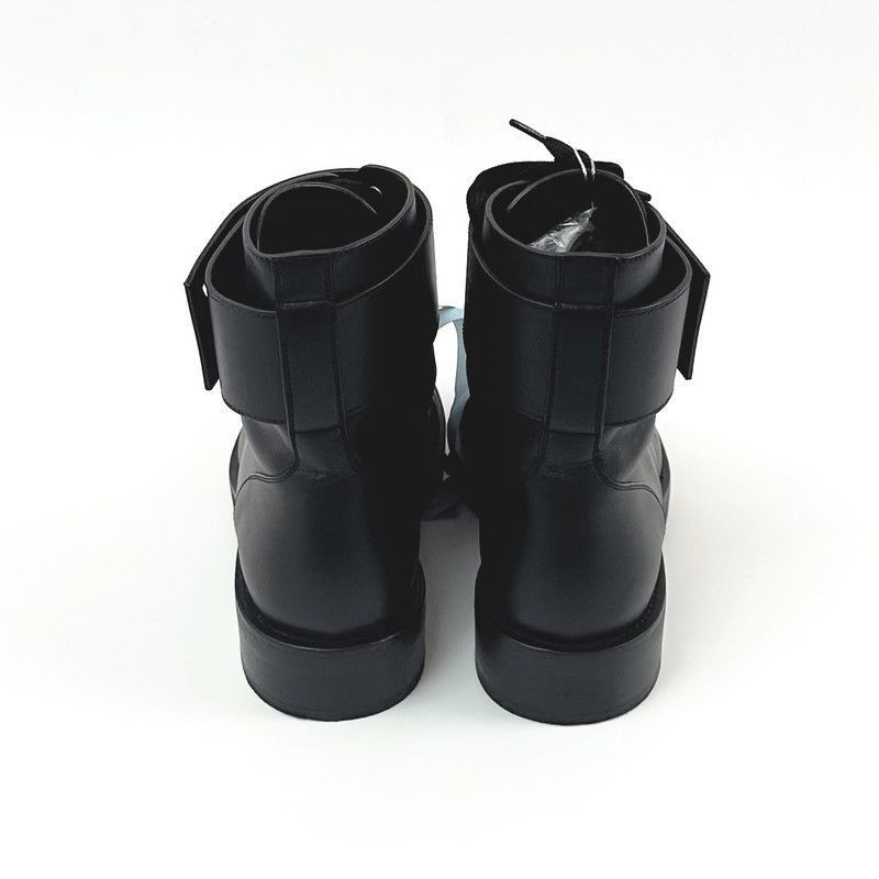 Louis Vuitton Louis Vuitton Black Lace-up Ankle Boots - Size US 5.5 / EU 38 - 5 Thumbnail