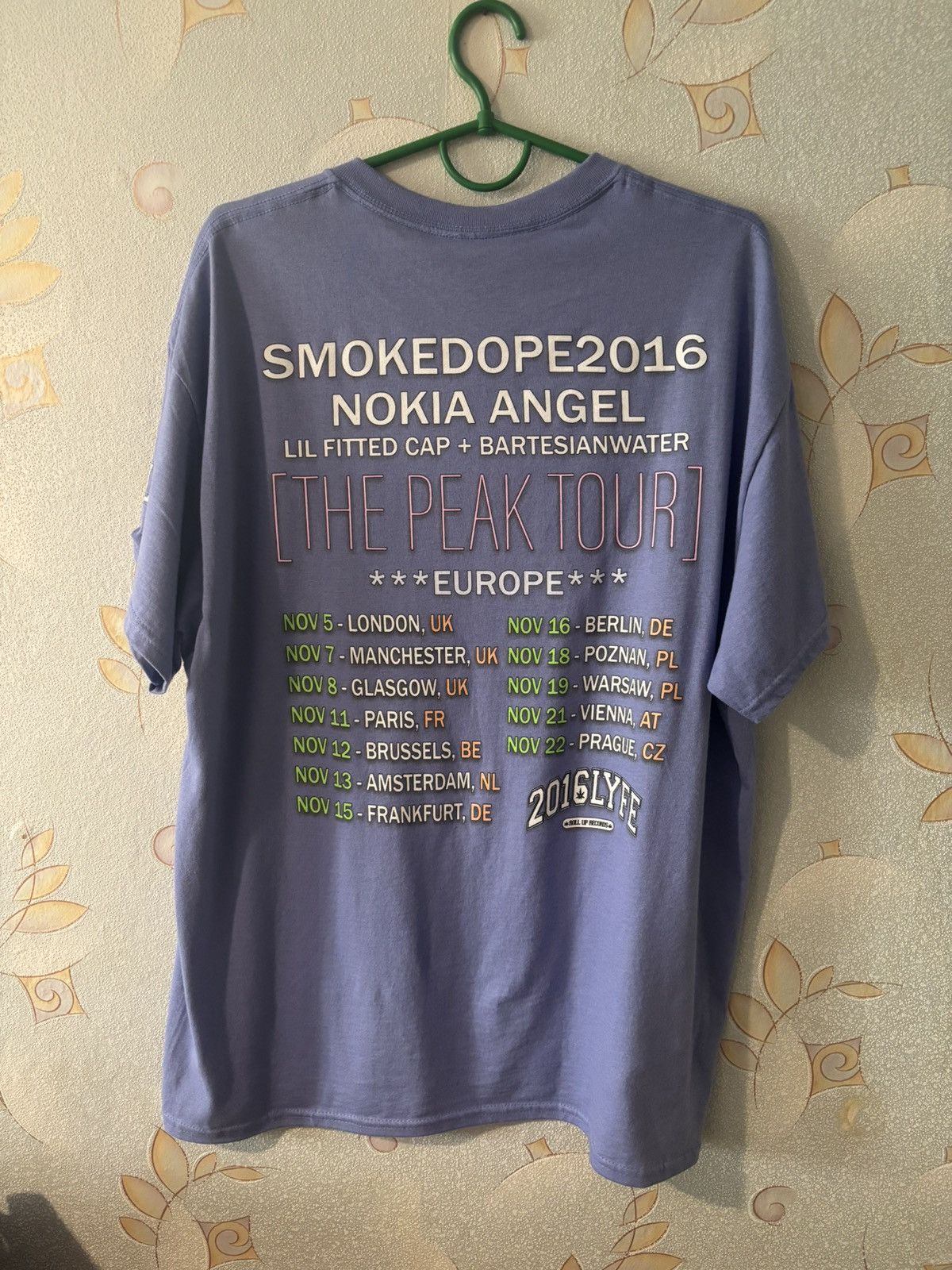 Other smokedope2016 eu tour tv tee Size US XL / EU 56 / 4 - 3 Thumbnail