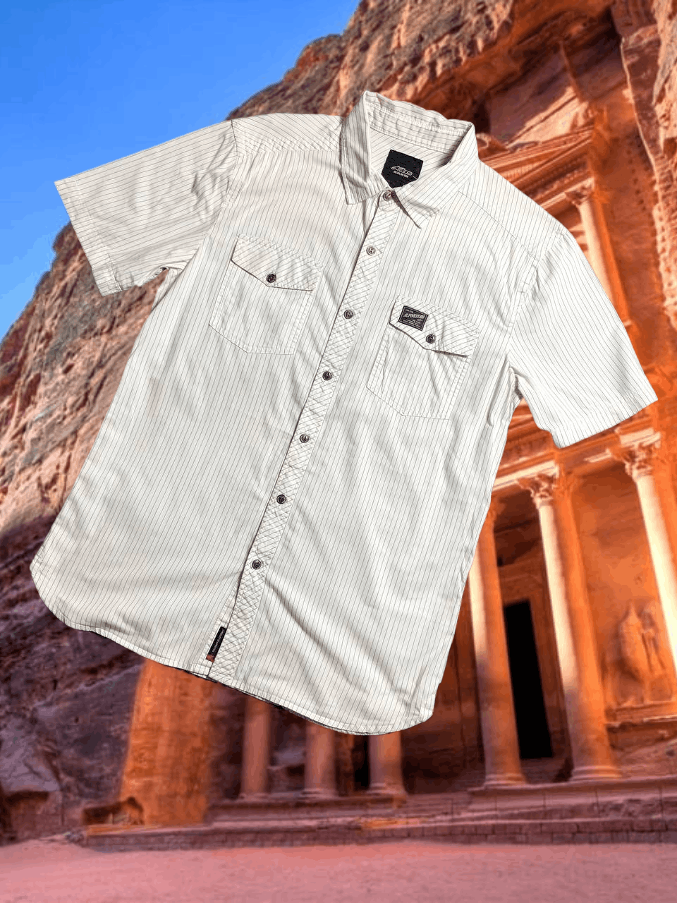 Alpinestars Vintage Y2K shirt with short sleeves Alpinestars streetwear Size US M / EU 48-50 / 2 - 1 Thumbnail