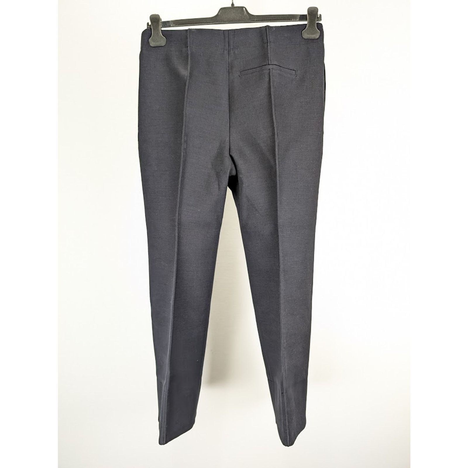 Bottega Veneta o1rshd1 Structured Double Melange Trousers in Blue/Black Size US 34 / EU 50 - 13 Thumbnail