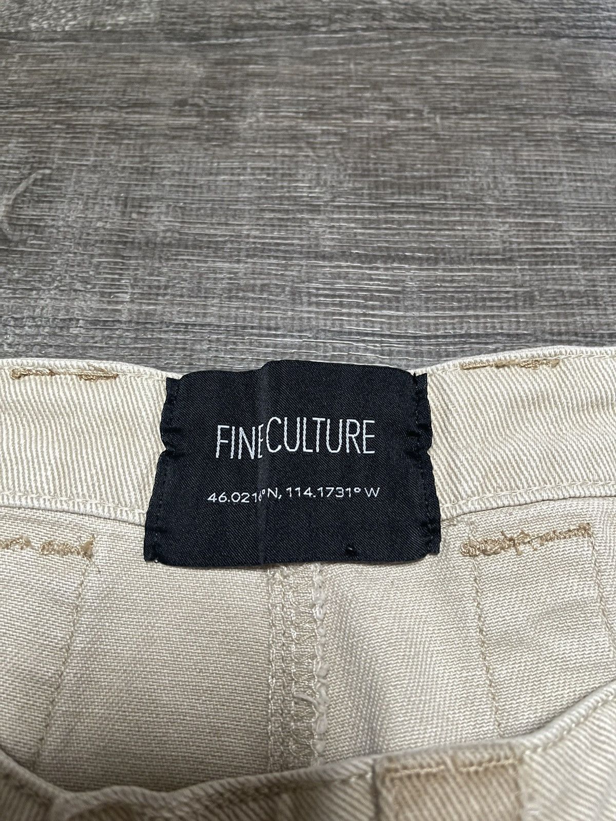 basketcase gallery Fine Culture ‘Drab Trouser’ Multi-Pocket Baggy Denim Size US 32 / EU 48 - 4 Thumbnail