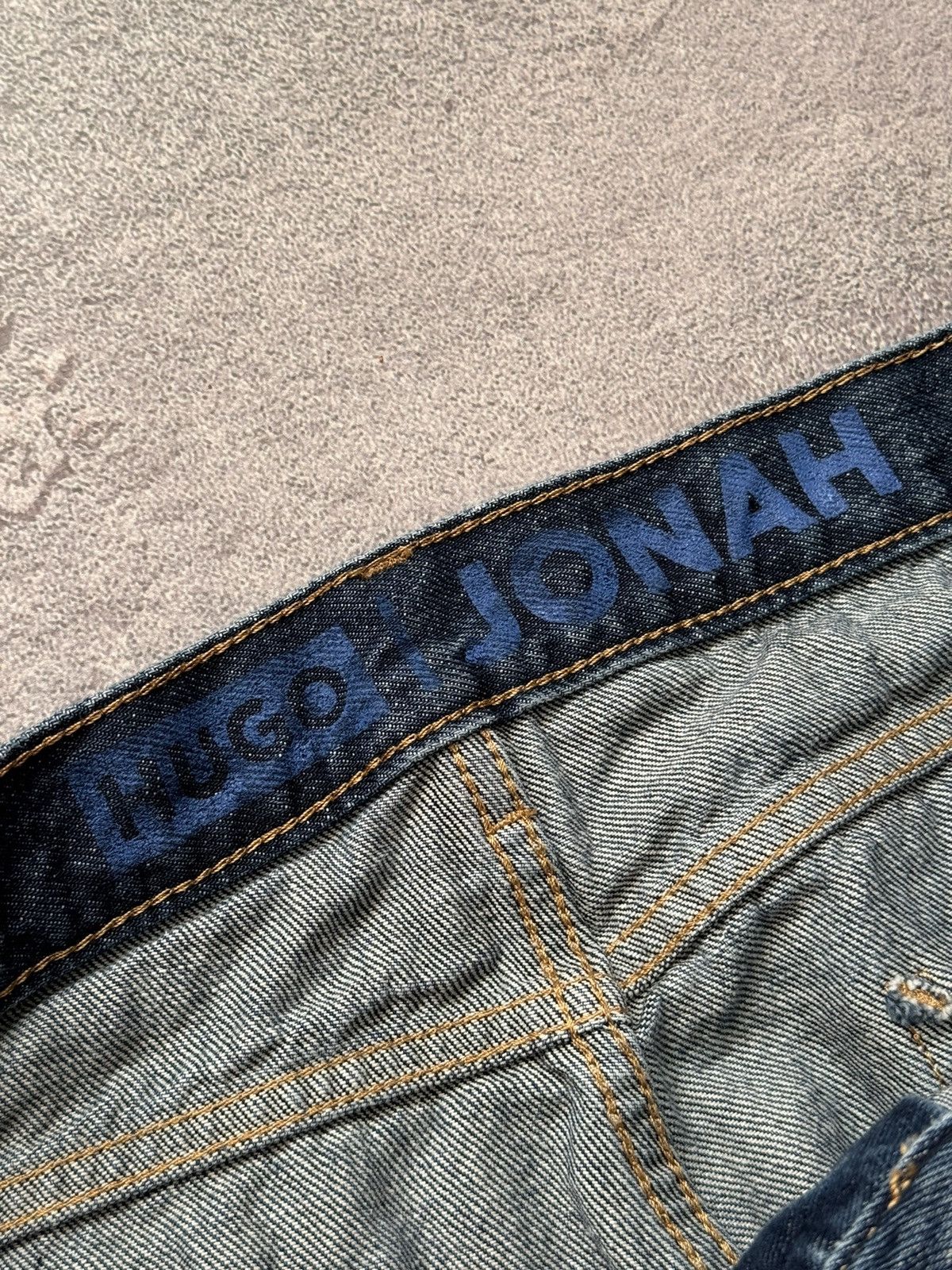 Denime × Hugo Boss Hugo boss 36/32 JOHAN denim blue pant trouser Jean chino Size US 36 / EU 52 - 9 Thumbnail