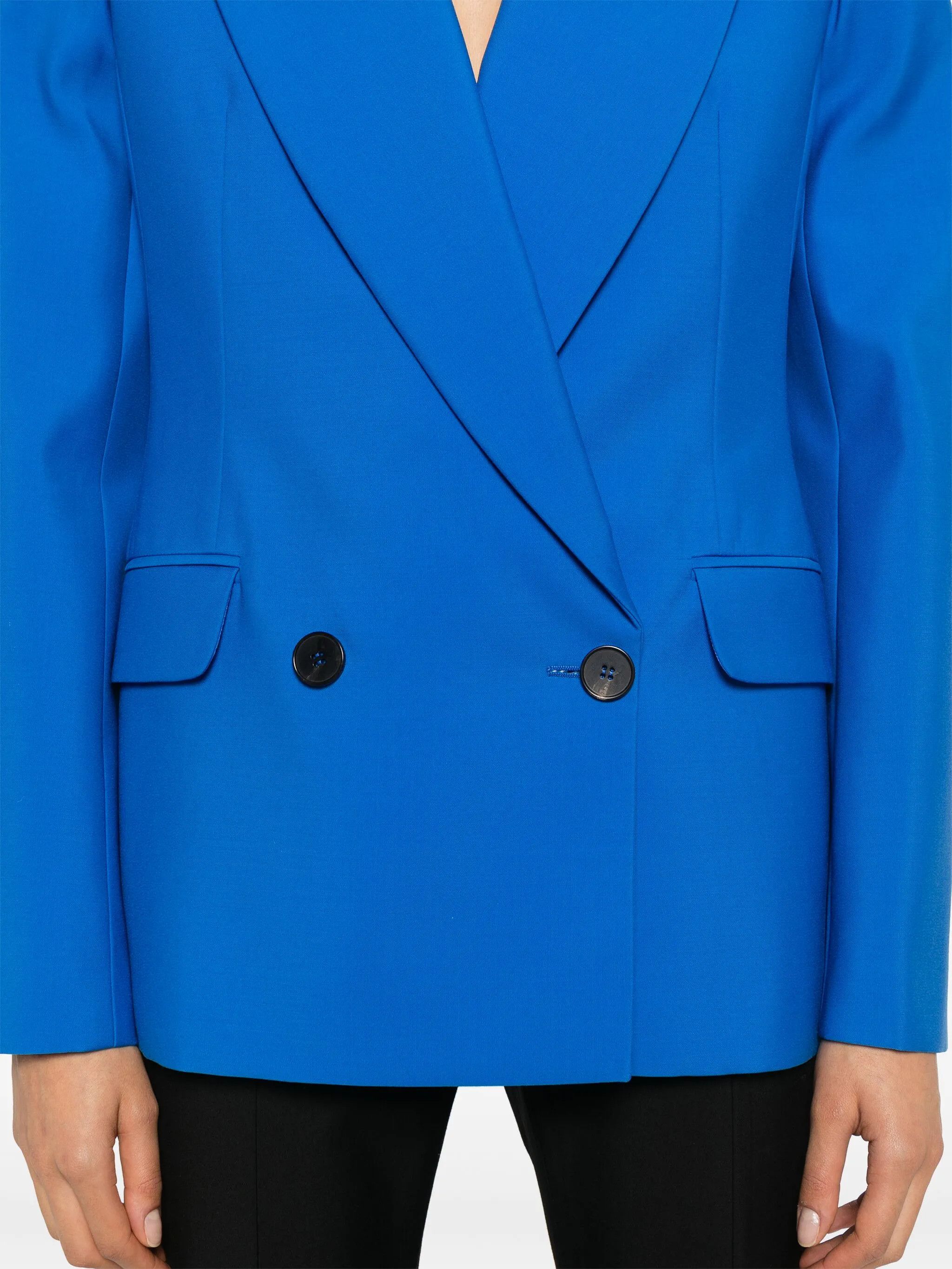 Alexander McQueen o1y0325 Blazer in Blue Size M / US 6-8 / IT 42-44 - 5 Thumbnail