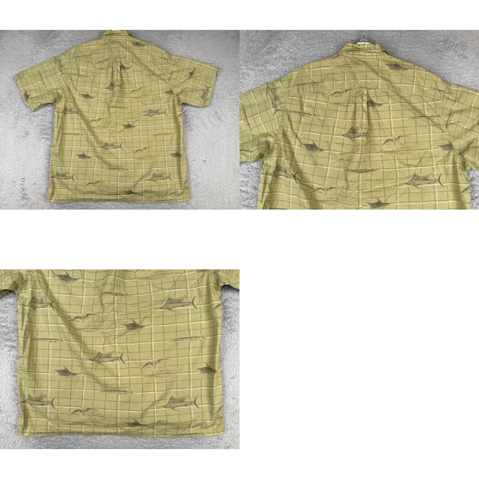 Vintage Columbia Shirt Mens XL Green Plaid Button-Up Casual All Seasons Beach Style, River Lodge Size US XL / EU 56 / 4 - 9 Thumbnail