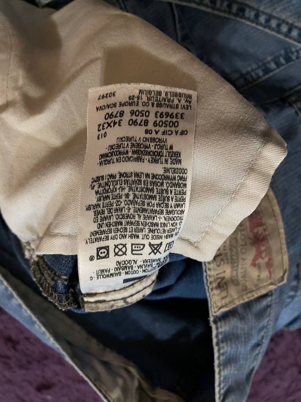 Levi's Vintage jeans Levi's 509 COMFORT Y2K W34 streetwear Size US 34 / EU 50 - 3 Thumbnail