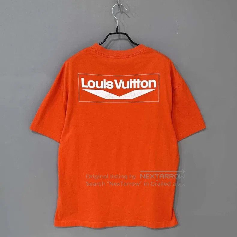 Louis Vuitton Louis Vuitton Orange Distorted Logo Tee. Size US M / EU 48-50 / 2 - 3 Thumbnail