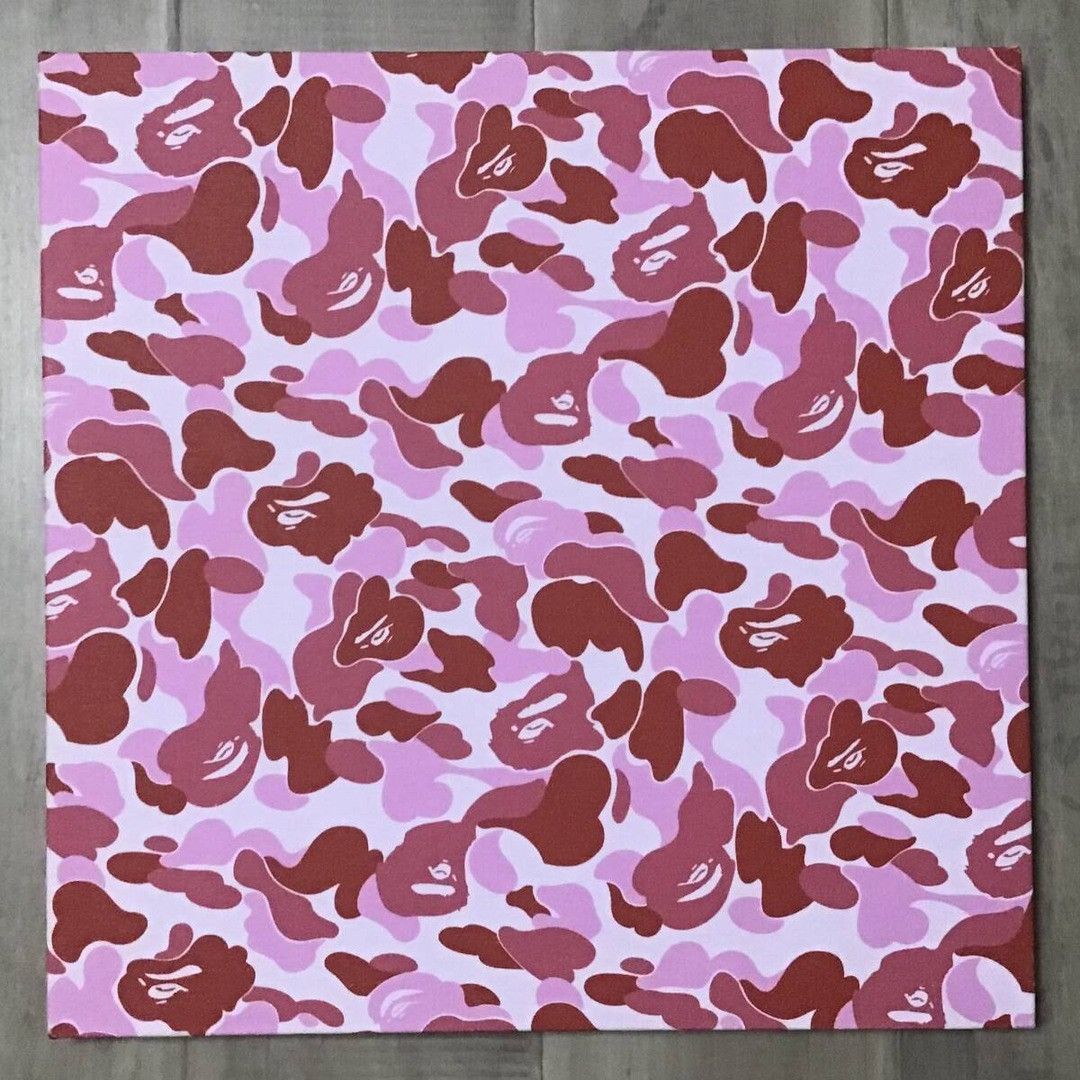 Bape × Nigo 2010 BAPE ABC CAMO CANVAS ART SET a bathing ape NIGO Size ONE SIZE - 4 Thumbnail