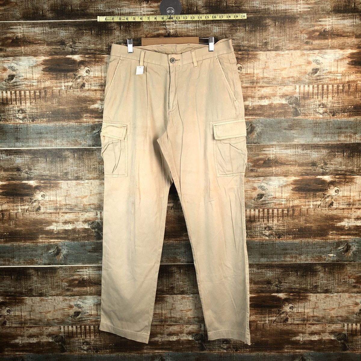 Other DL Uniqlo Brown Cargo Mutlipocket Pants #C711 Size US 34 / EU 50 - 1 Thumbnail