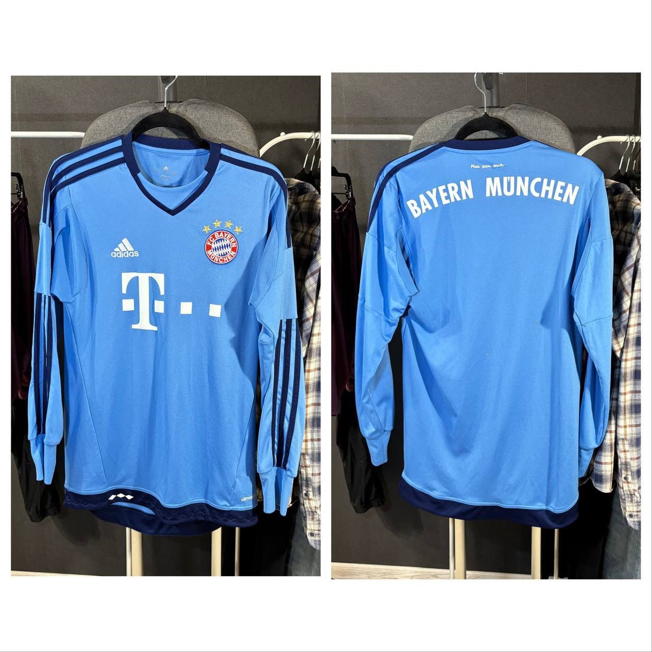 Adidas Adidas Bayern Munich 15-16 long sleeve soccer jersey Size:S Size US S / EU 44-46 / 1 - 1 Thumbnail