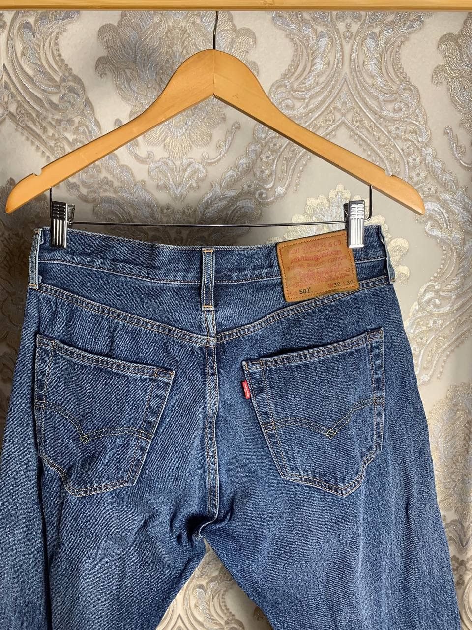 Levi's × Vintage VERY RARE LEVI’S 501 DENIM JEANS DESIGNER JAPAN STYLE Y2K Size US 32 / EU 48 - 6 Thumbnail
