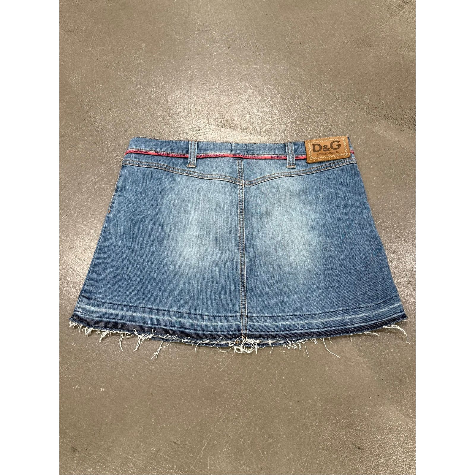 Dolce & Gabbana S/S 2005 Dolce & Gabbana mini denim skirt Size 30" / US 8 / IT 44 - 3 Thumbnail