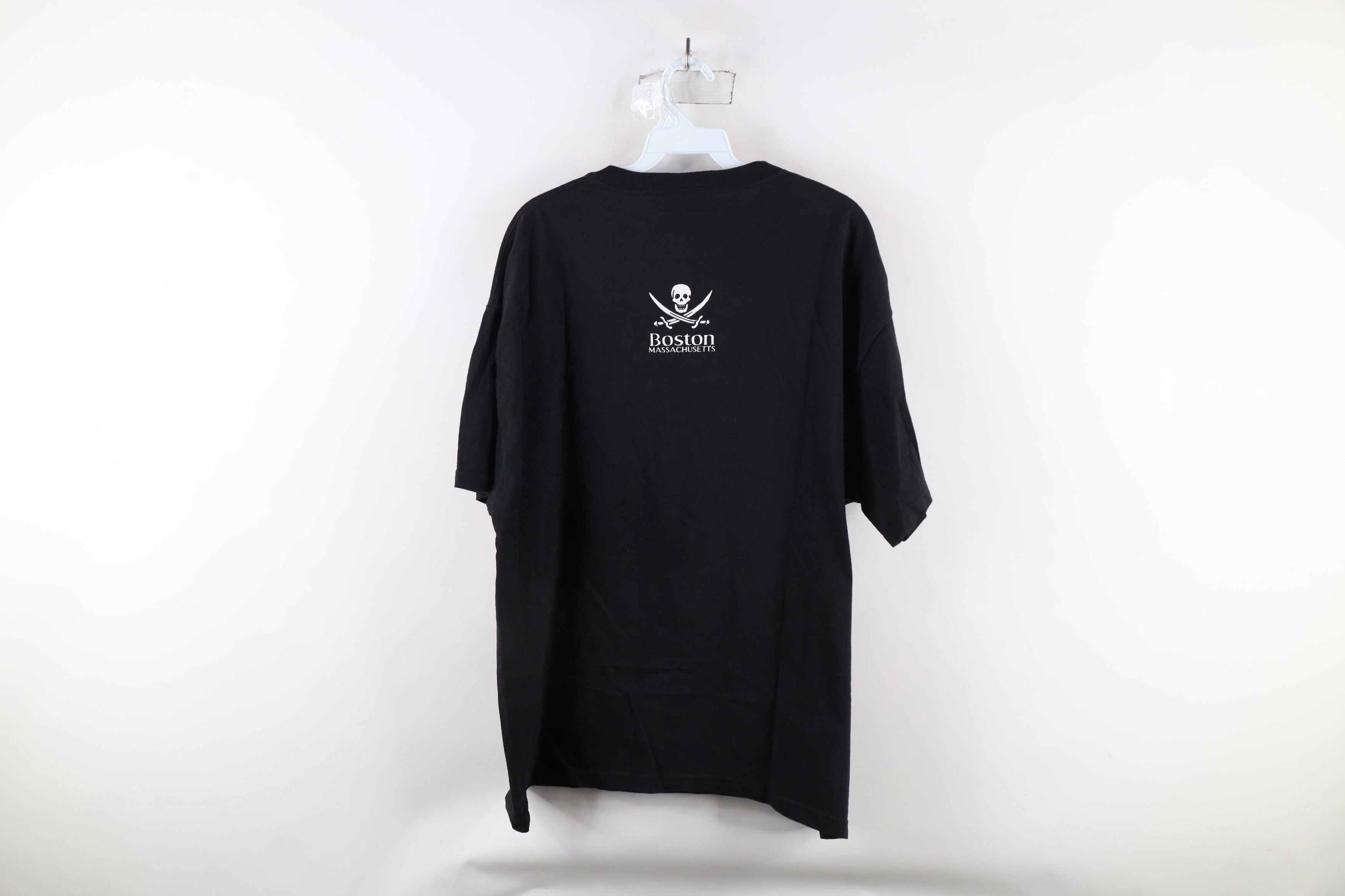 Vintage Vintage Y2K Streetwear Skull Boston Massachusetts T-Shirt Size US XL / EU 56 / 4 - 11 Thumbnail