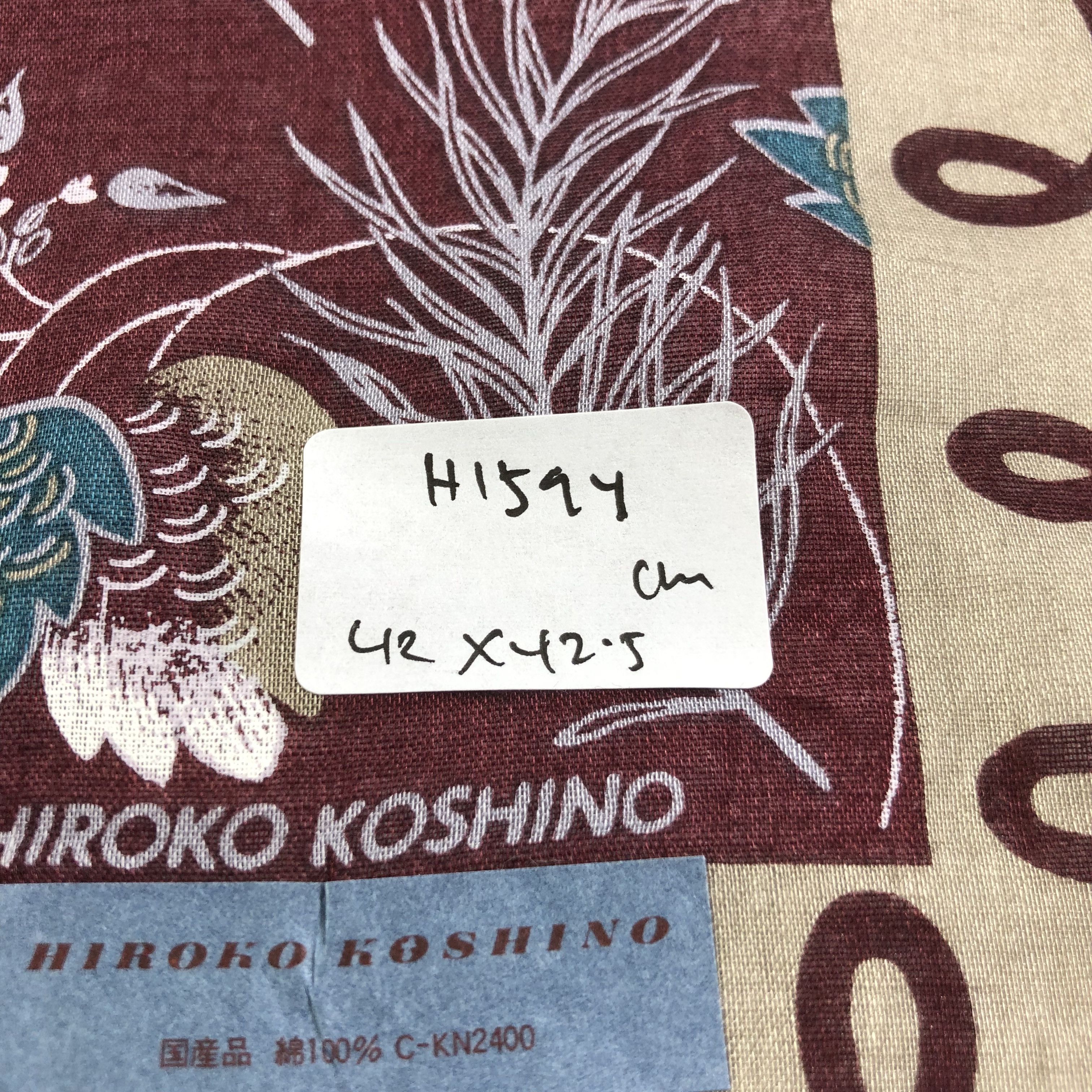 Hiroko Koshino Homme Hiroko Koshino Handkerchief Neckerchief Bandana H1594 Size ONE SIZE - 5 Thumbnail
