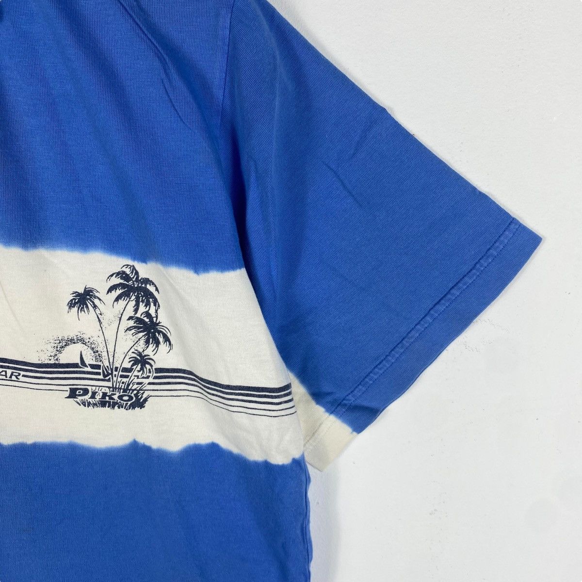 Vintage Vintage PIKO Hawaiian Longboard Wear Surf Polo Shirt Size US L / EU 52-54 / 3 - 3 Thumbnail