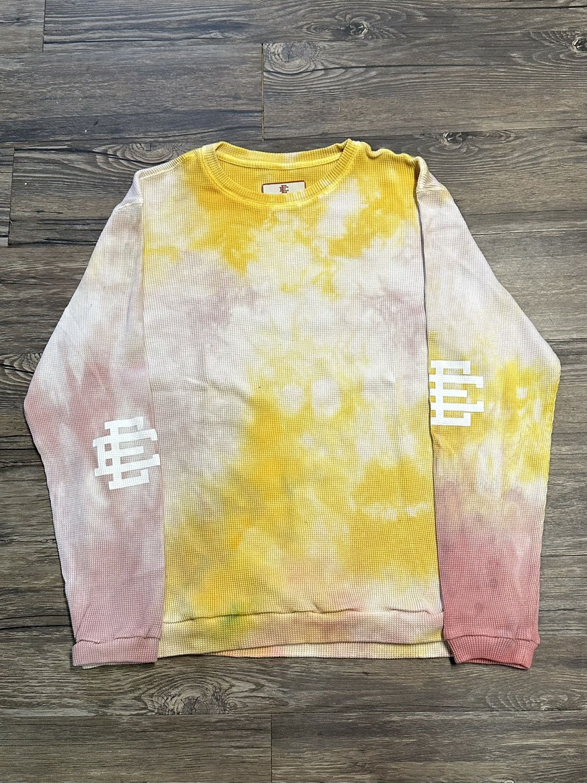 Eric Emanuel Tie Dye Waffle Knit