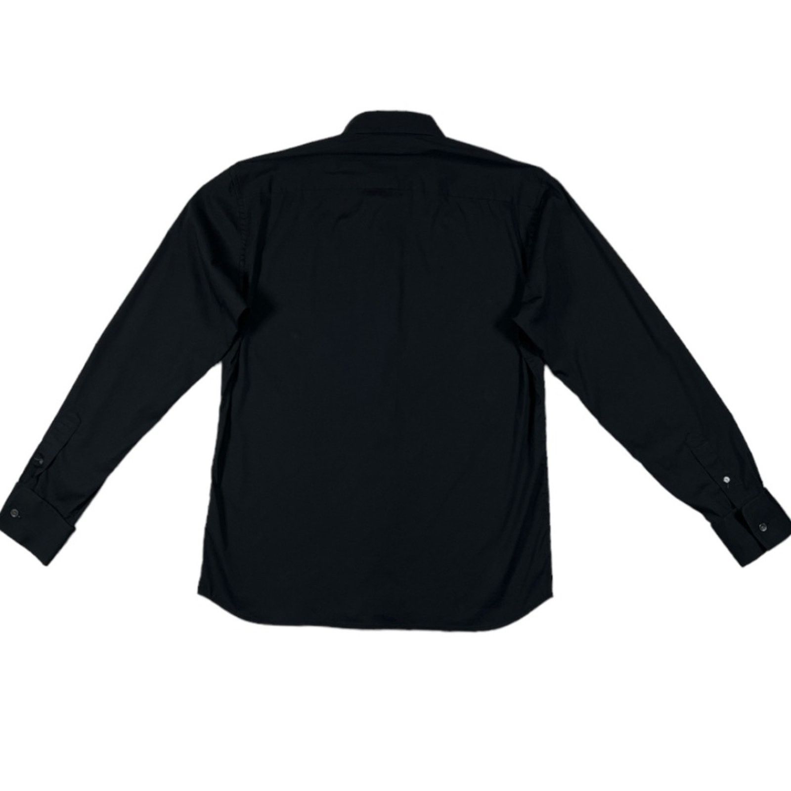 Theory Theory Ruffled Black Long-Sleeve Shirt | Size M Size M / US 6-8 / IT 42-44 - 2 Thumbnail