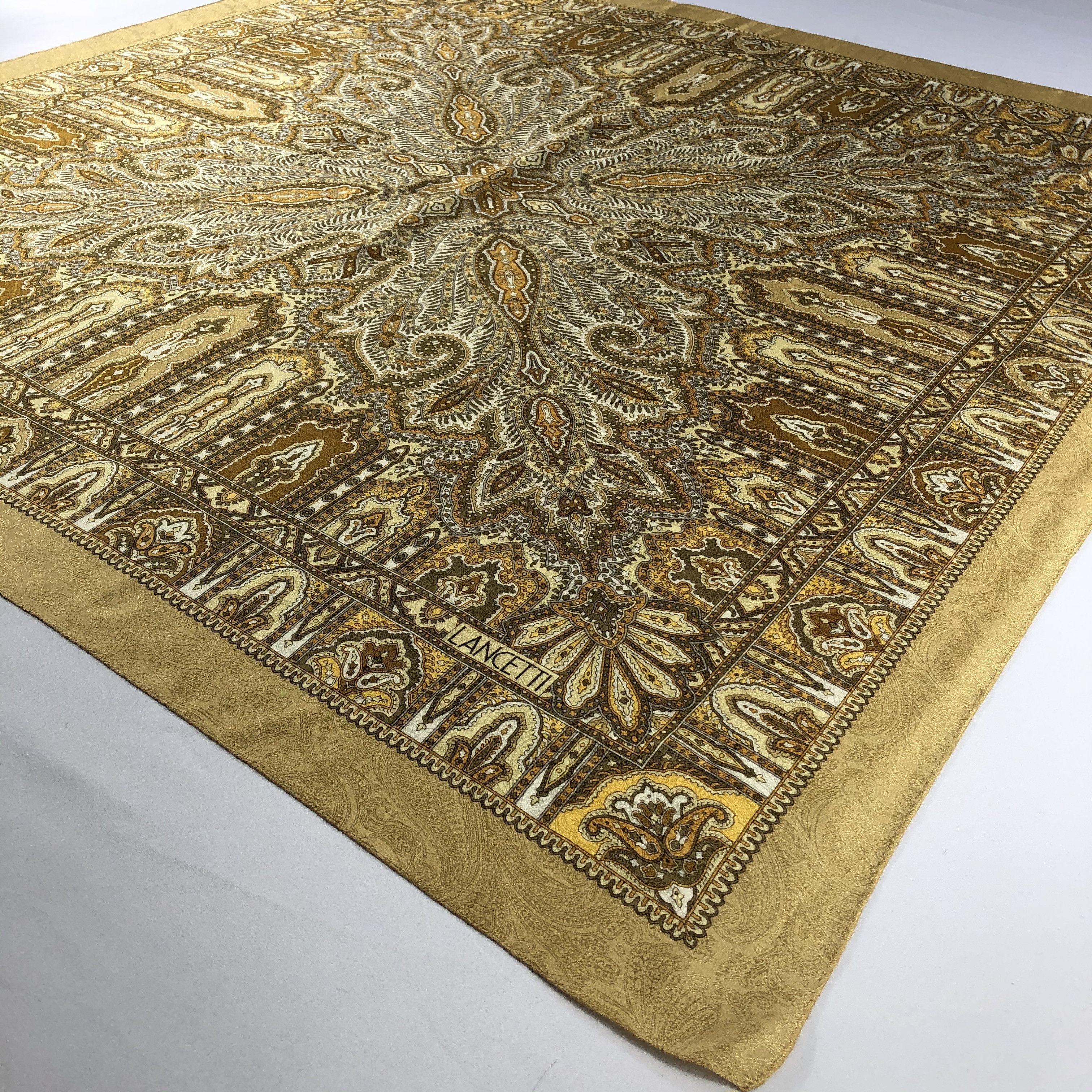 Lui di Lancetti Vintage Lui De Lancetti Silk Scarf Size ONE SIZE - 3 Thumbnail
