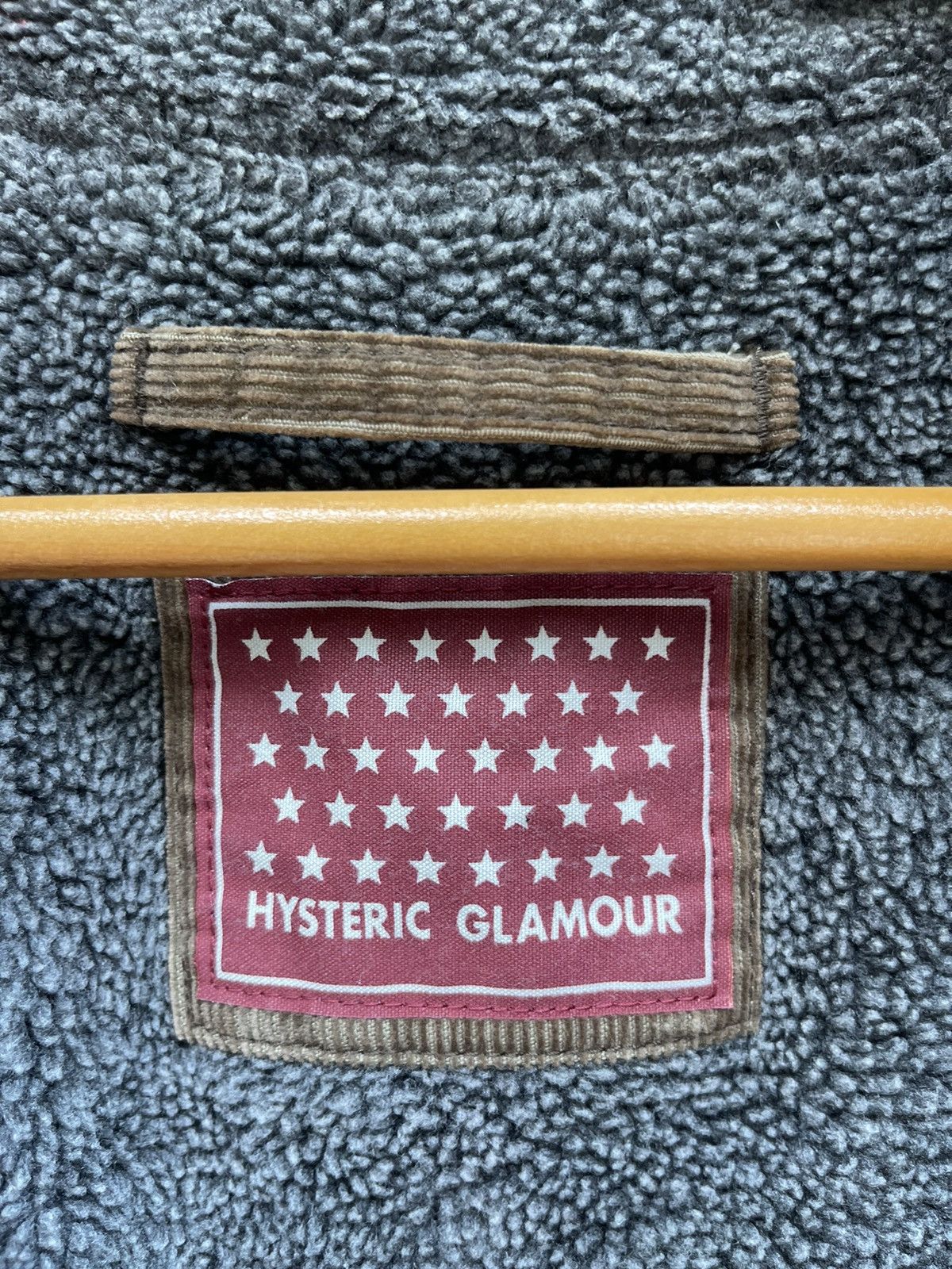 Hysteric Glamour Rare Hysteric Glamour Team Hysteric U.S. Fleece-Lined Jacket Size US M / EU 48-50 / 2 - 3 Thumbnail