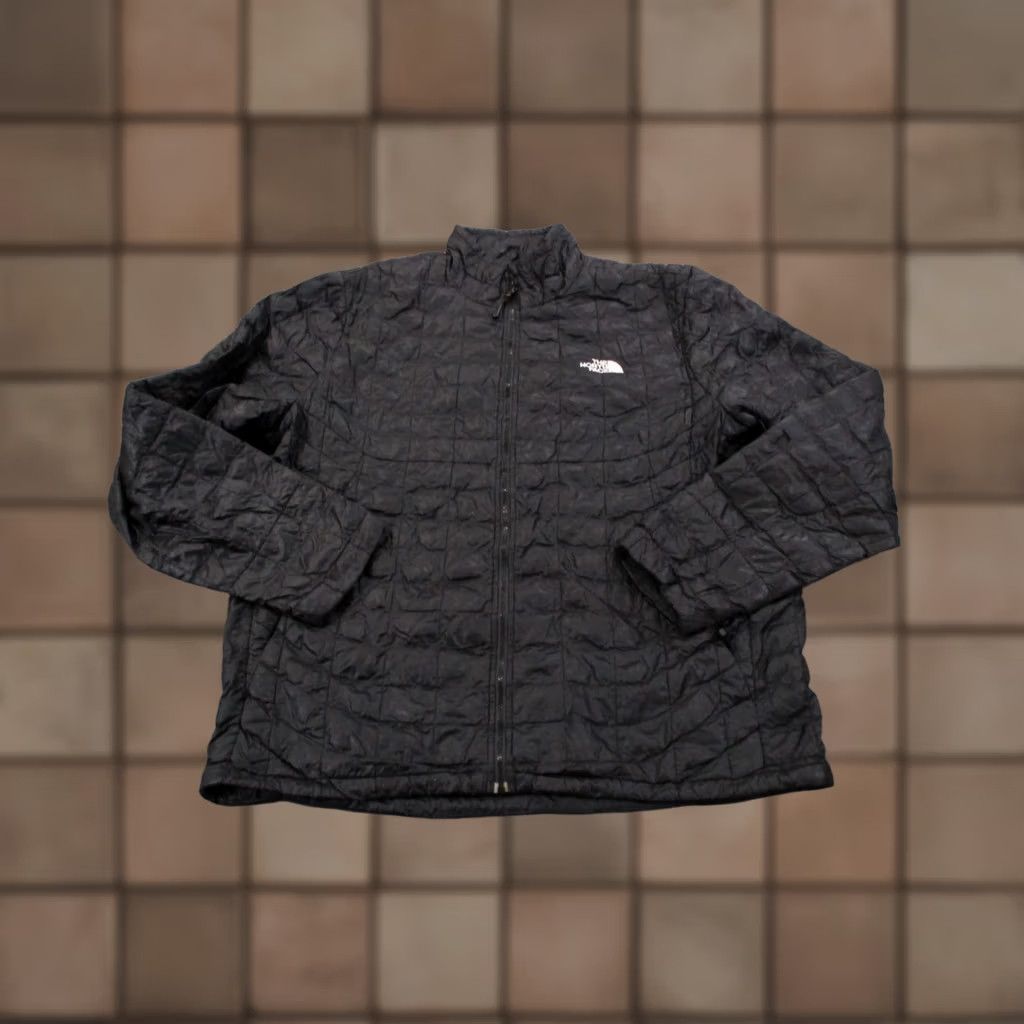 The North Face The North Face Jacket Mens XL Black Nylon Puffer Quilted Lightweight Windproof Full Zip Pockets Size US XL / EU 56 / 4 - 1 Thumbnail