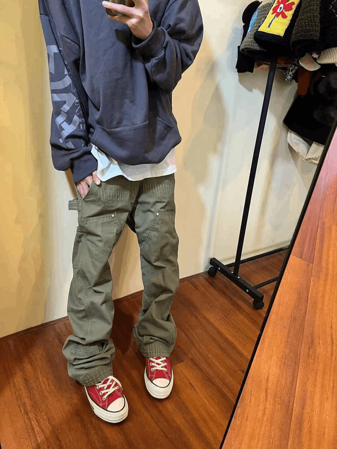 Japanese Brand × Vintage High street washed baggy cargo casual trousers Size US 30 / EU 46 - 1 Thumbnail