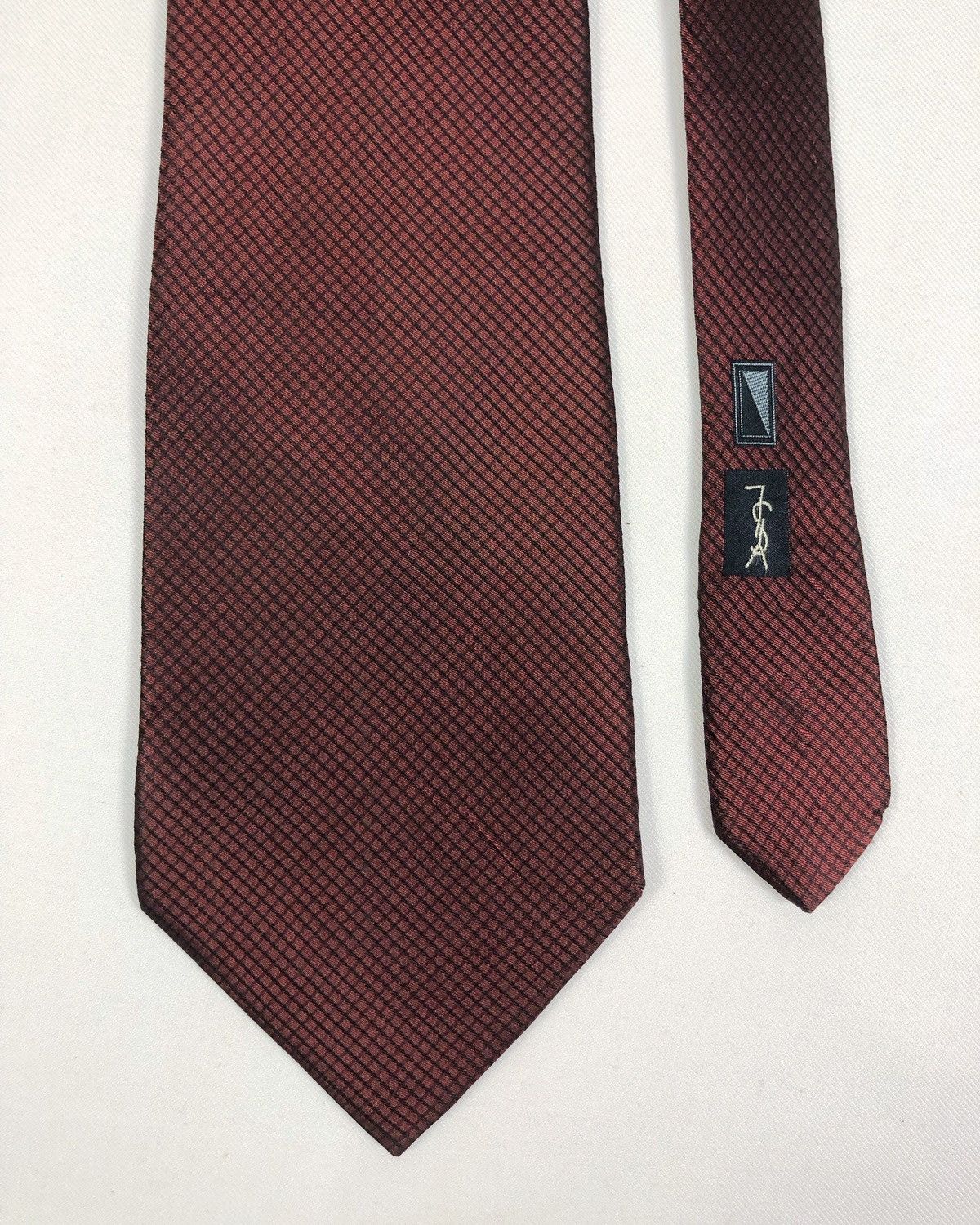 Yves Saint Laurent Rare Vintage Yves Saint Laurent YSL Silk Tie Size ONE SIZE - 3 Thumbnail