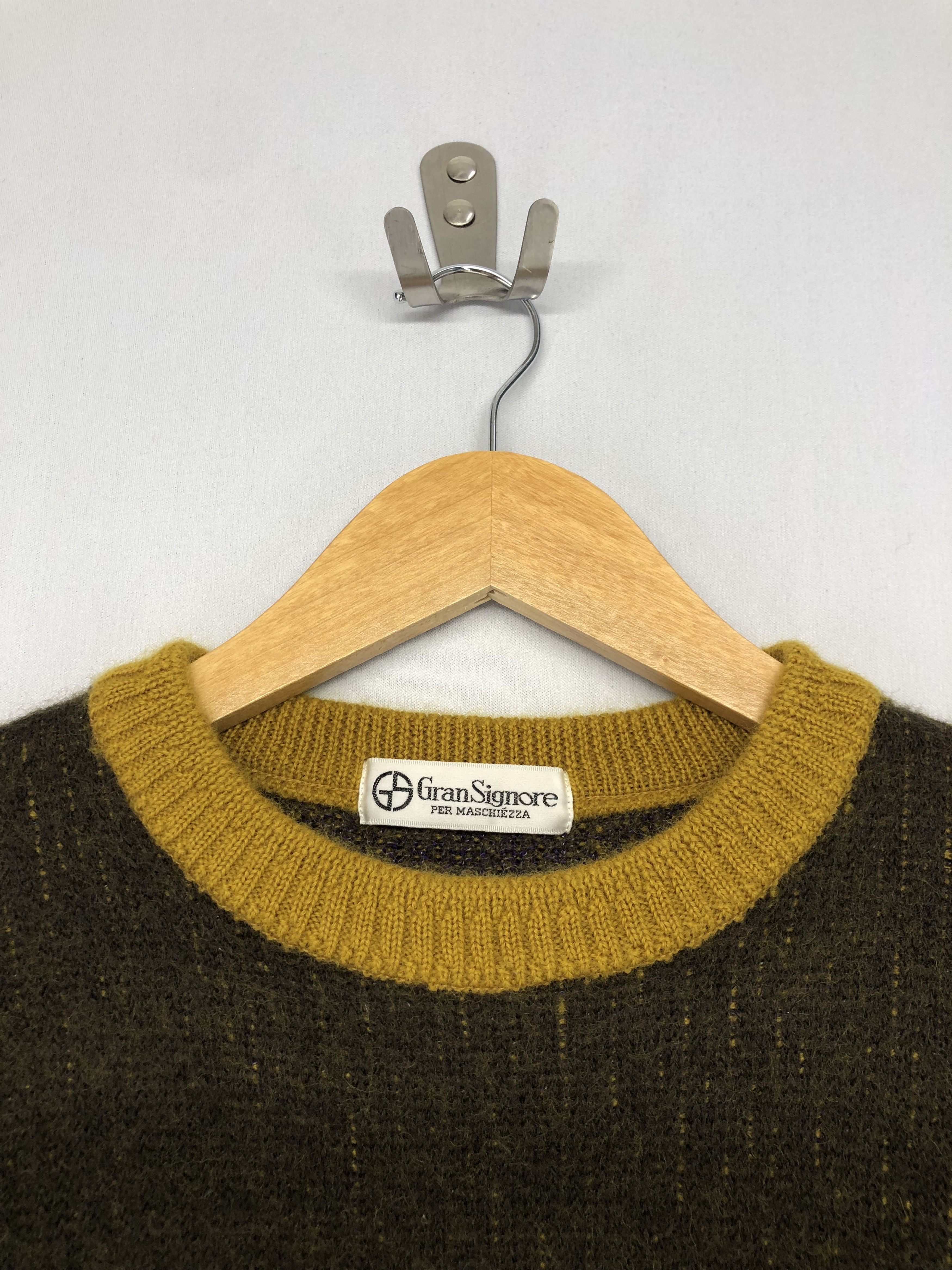 Vintage Vintage Gran Signore Wool Blend Knit Sweater Size US M / EU 48-50 / 2 - 3 Thumbnail