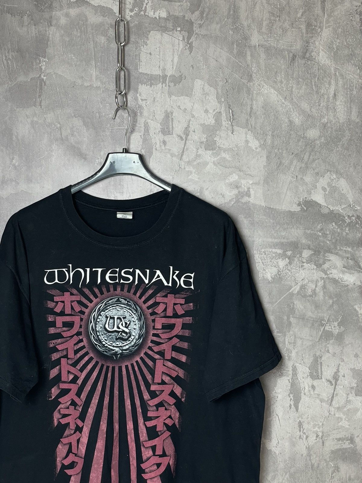 Band Tees Whitesnake Hype tour merch black metal rock snake graphic Size US XL / EU 56 / 4 - 5 Thumbnail