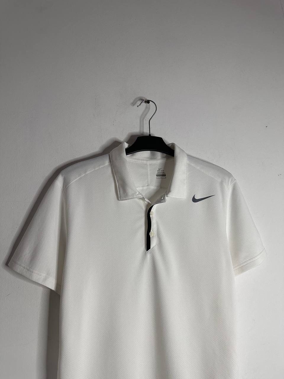 Nike Nike Court Dri-Fit White Performance Polo Shirt Tennis RF Size US L / EU 52-54 / 3 - 2 Thumbnail