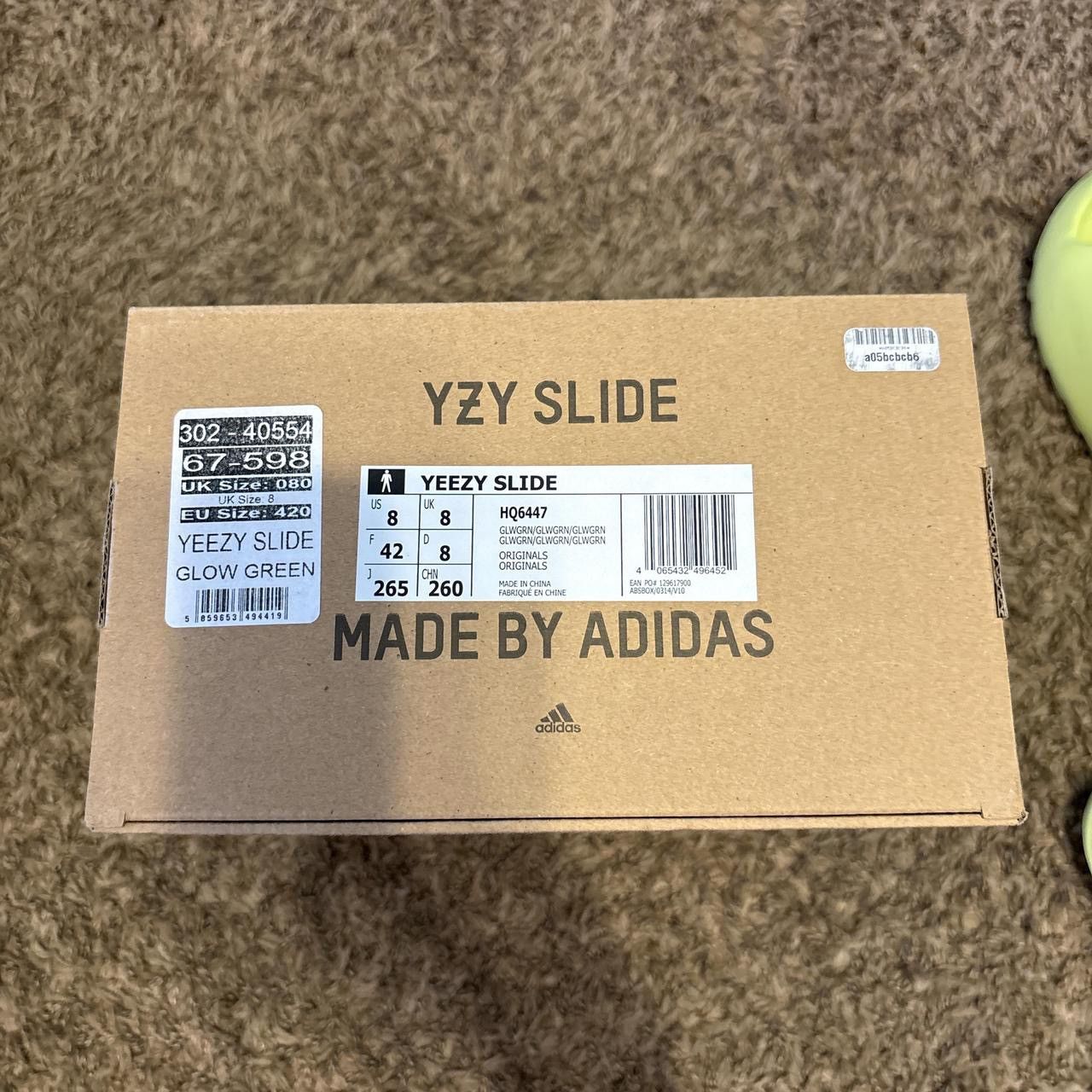 Adidas × Kanye West adidas yeezy slide glow green Size US 8 / EU 41 - 8 Thumbnail