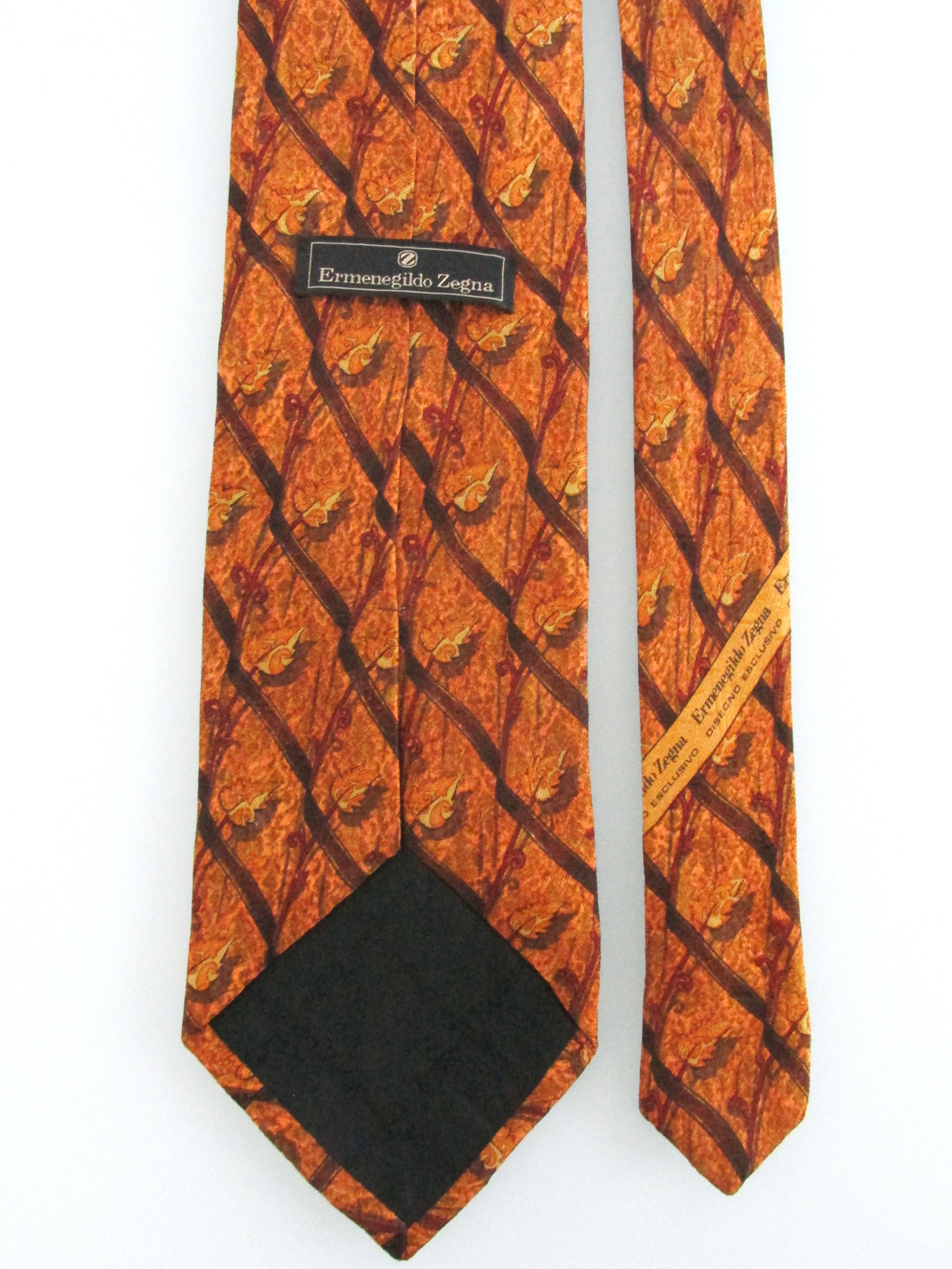 Ermenegildo Zegna Ermenegildo Zegna Men's Silk Tie Size ONE SIZE - 4 Thumbnail