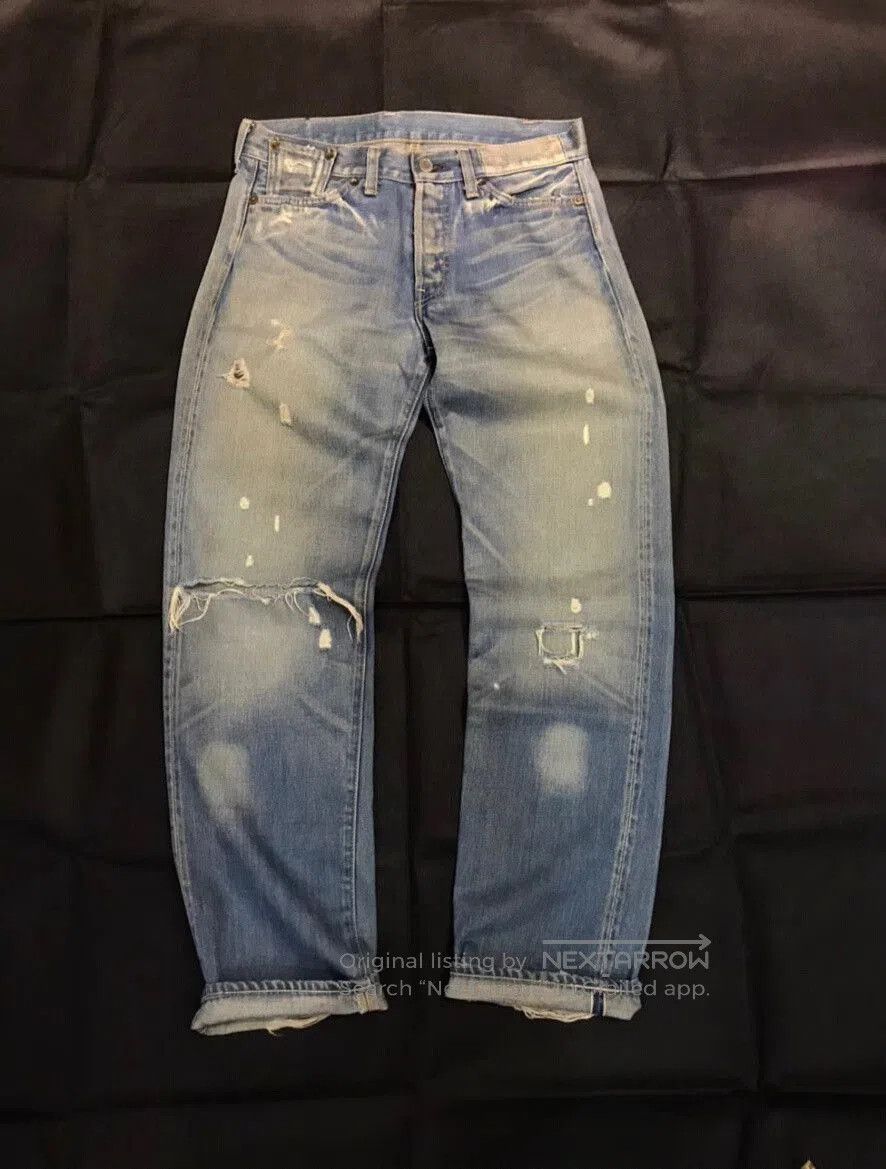 Levi's Vintage Clothing levis lvc 66501-0073 jeans with red ear. Size US 31 - 9 Thumbnail