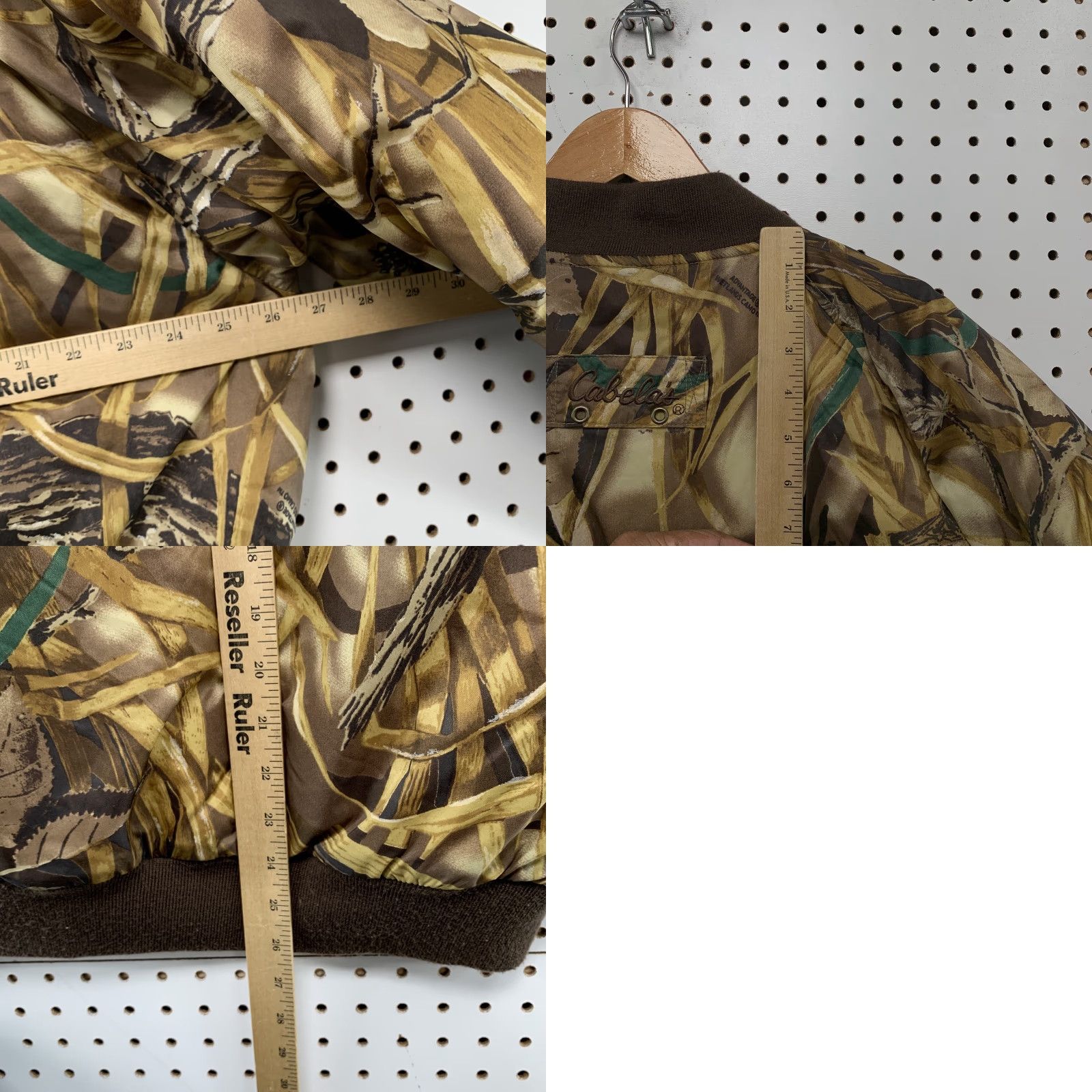 Vintage VINTAGE Cabela's Bomber Jacket Mens Large Camouflage Nylon Insulated Zip Up Outdoor Size US L / EU 52-54 / 3 - 8 Thumbnail