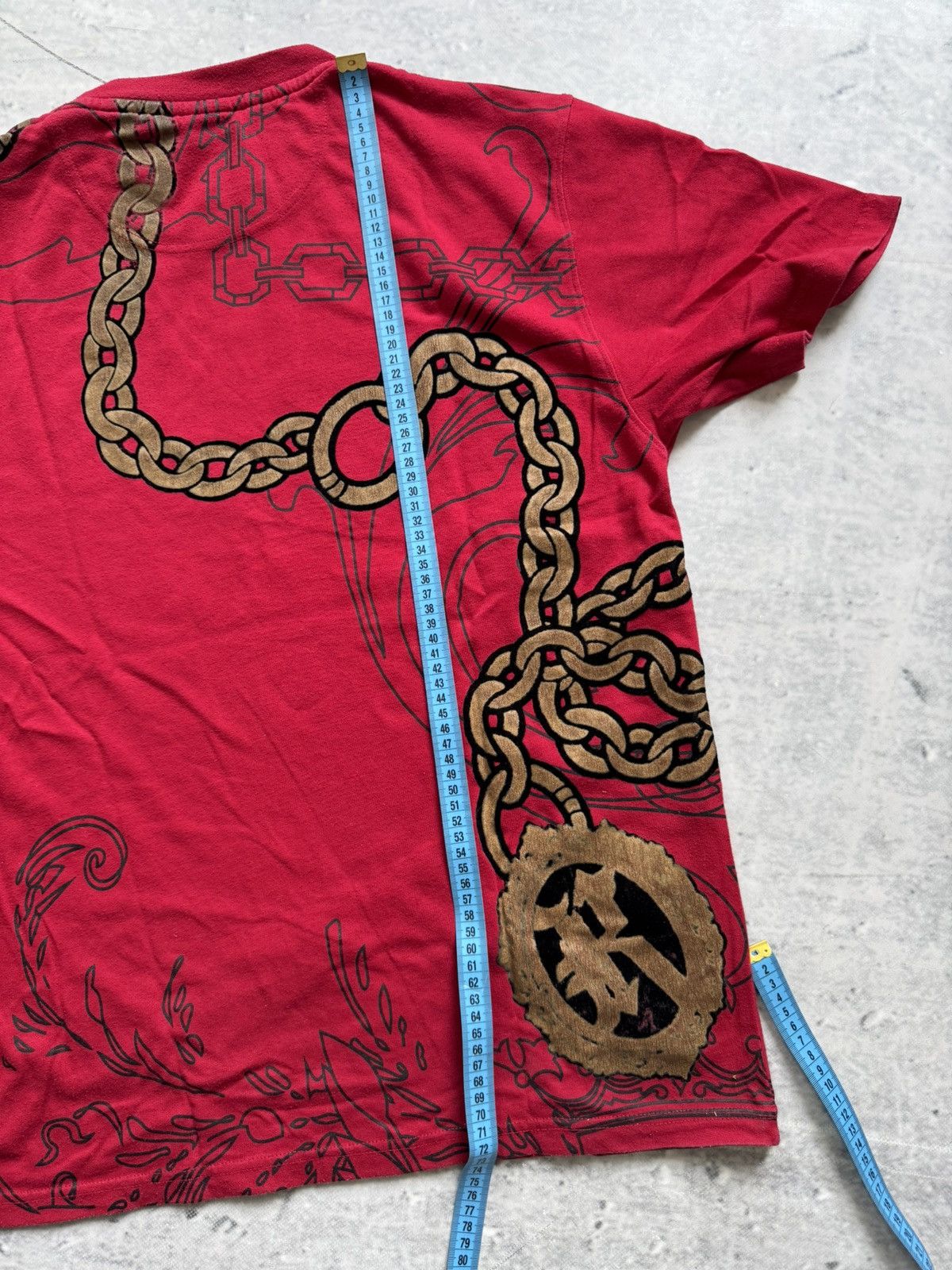 Karl Kani Karl Kani vintage tee red big logo chain Size US S / EU 44-46 / 1 - 9 Thumbnail