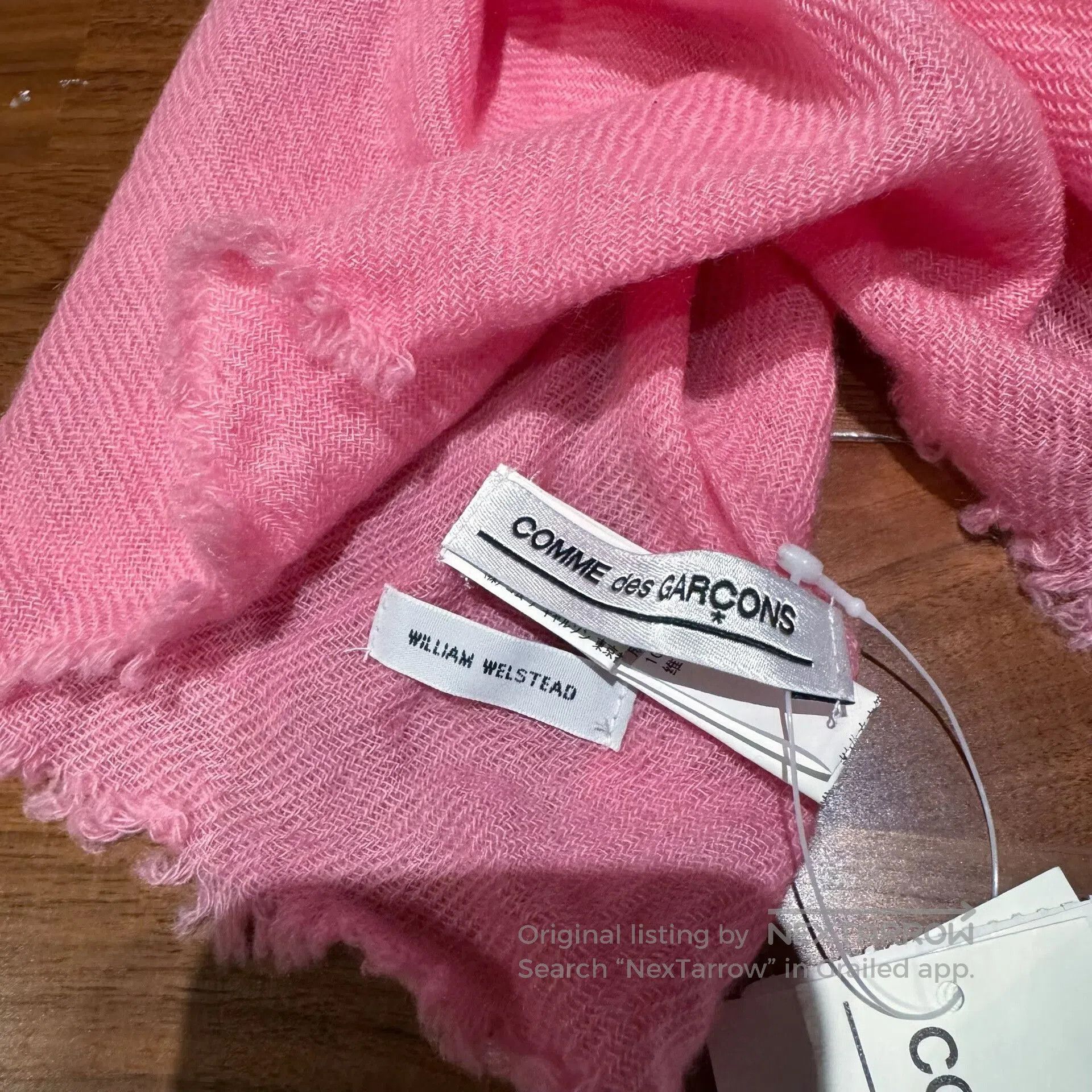 CDG by Comme des Garcons Comme des Garçons Cashmere Scarf. Size ONE SIZE - 5 Thumbnail