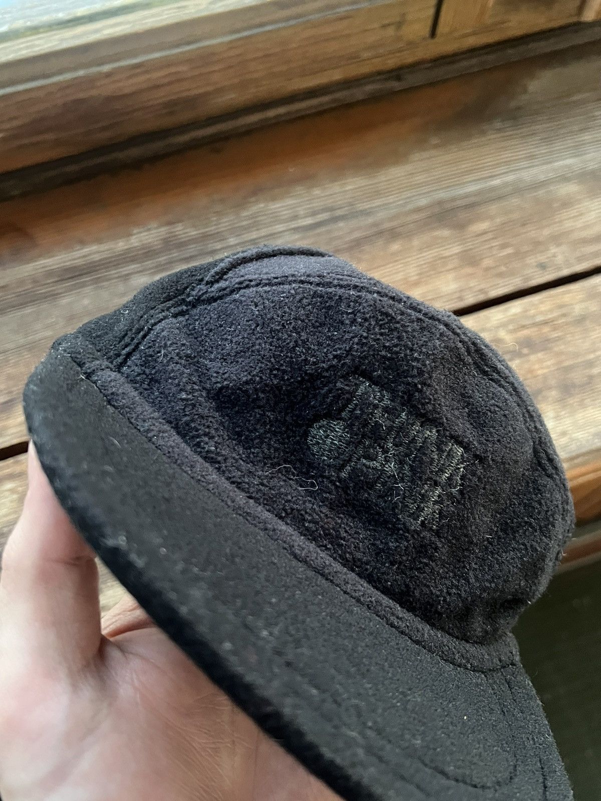 Hat Club Vintage Fleese Cap Think Pink Hat Streetwear Y2K Size ONE SIZE - 6 Thumbnail