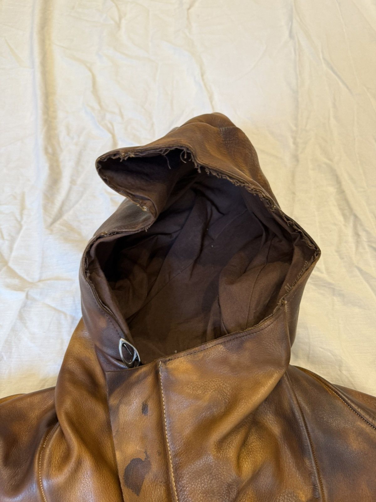 Leon Emanuel Blanck Hooded distortion jacket Size US M / EU 48-50 / 2 - 5 Thumbnail