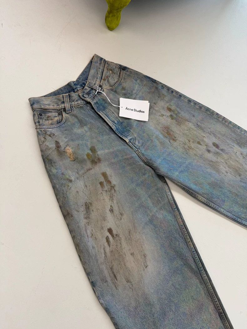 Acne Studios acne studios Fancy ice blue coated jeans 2504-Nextarrow Size US 30 / EU 46 - 4 Thumbnail