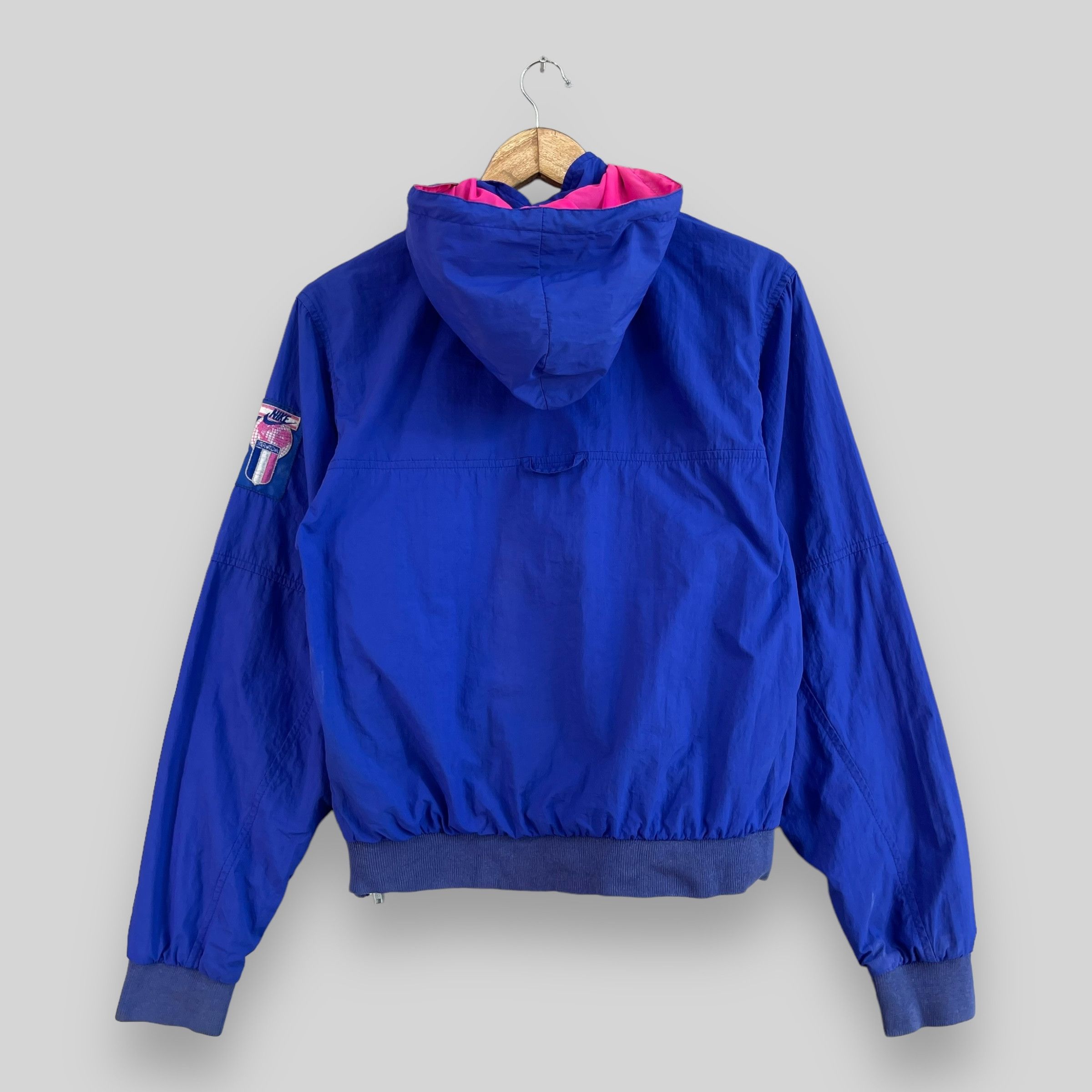 Nike × Vintage Vintage 90's NIKE International Half Zipper Pullover Jacket Size US S / EU 44-46 / 1 - 13 Thumbnail