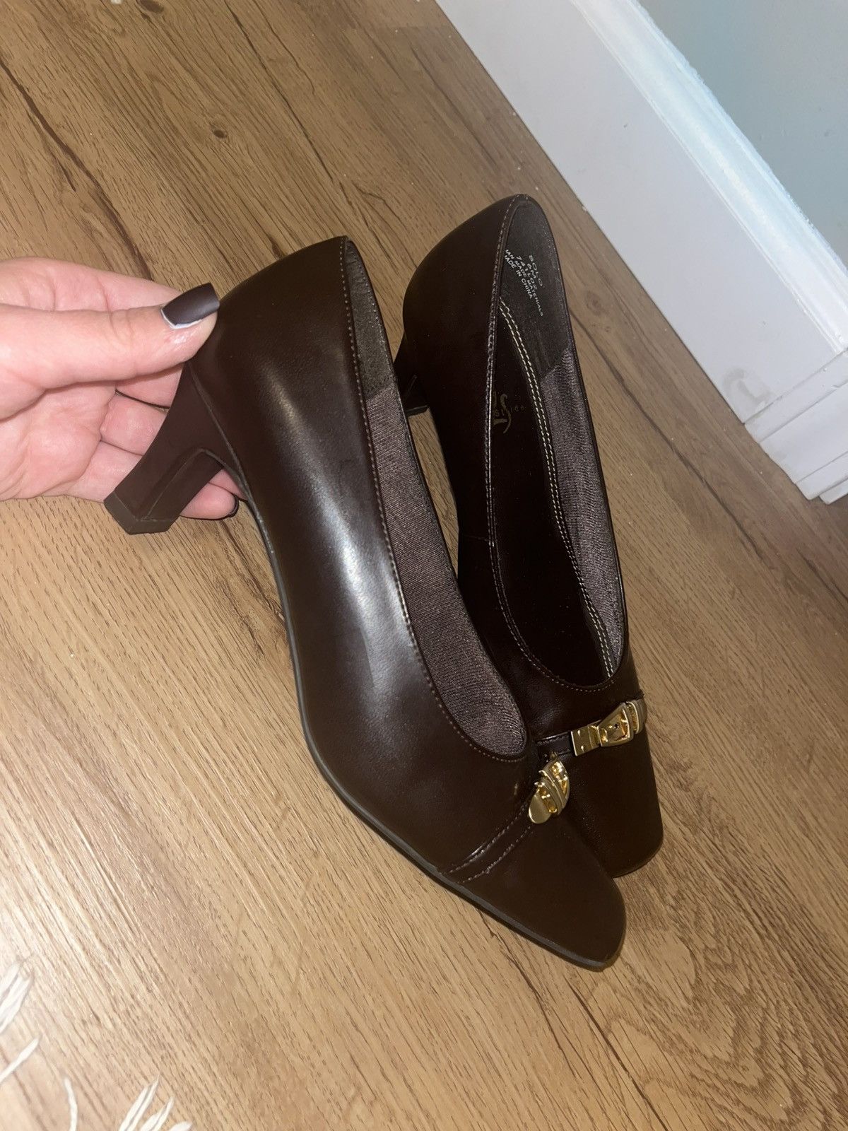 Vintage Vintage kitten heels Size US 6 / IT 36 - 2 Thumbnail