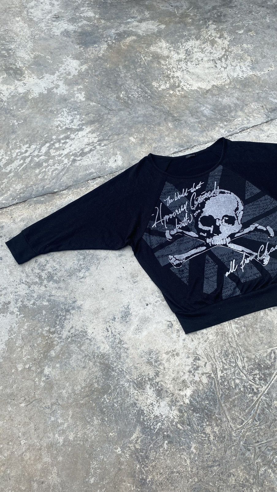 Japanese Brand × Vintage Loose Punk Knitwear Size US L / EU 52-54 / 3 - 2 Thumbnail